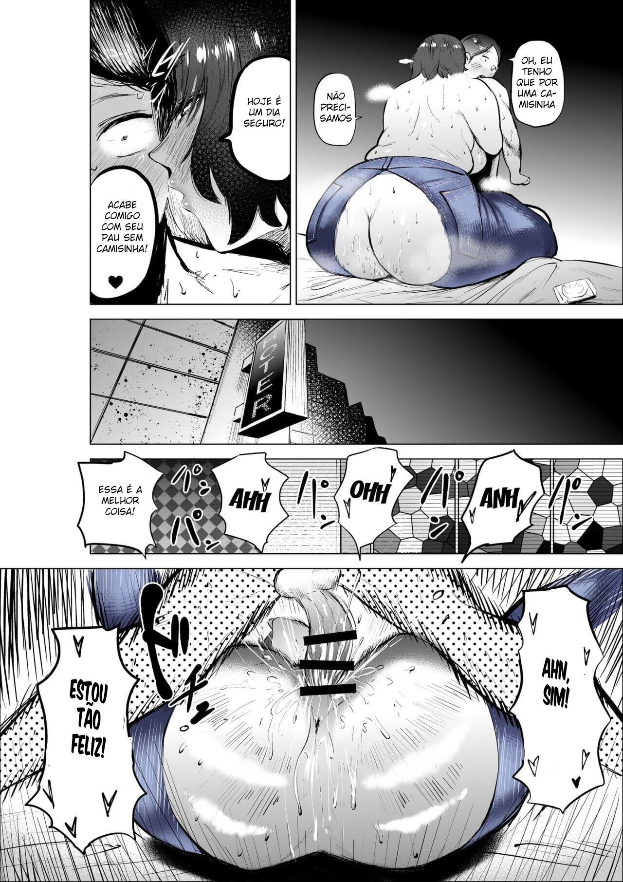 [takaya (Fukuhara Takaya)] Jeans wa Iteru Kowakute Nigate dakedo Megutai na Tomodachi no Okaa-san [Portuguese-BR] [Mundo Hentai] Bildnummer 48