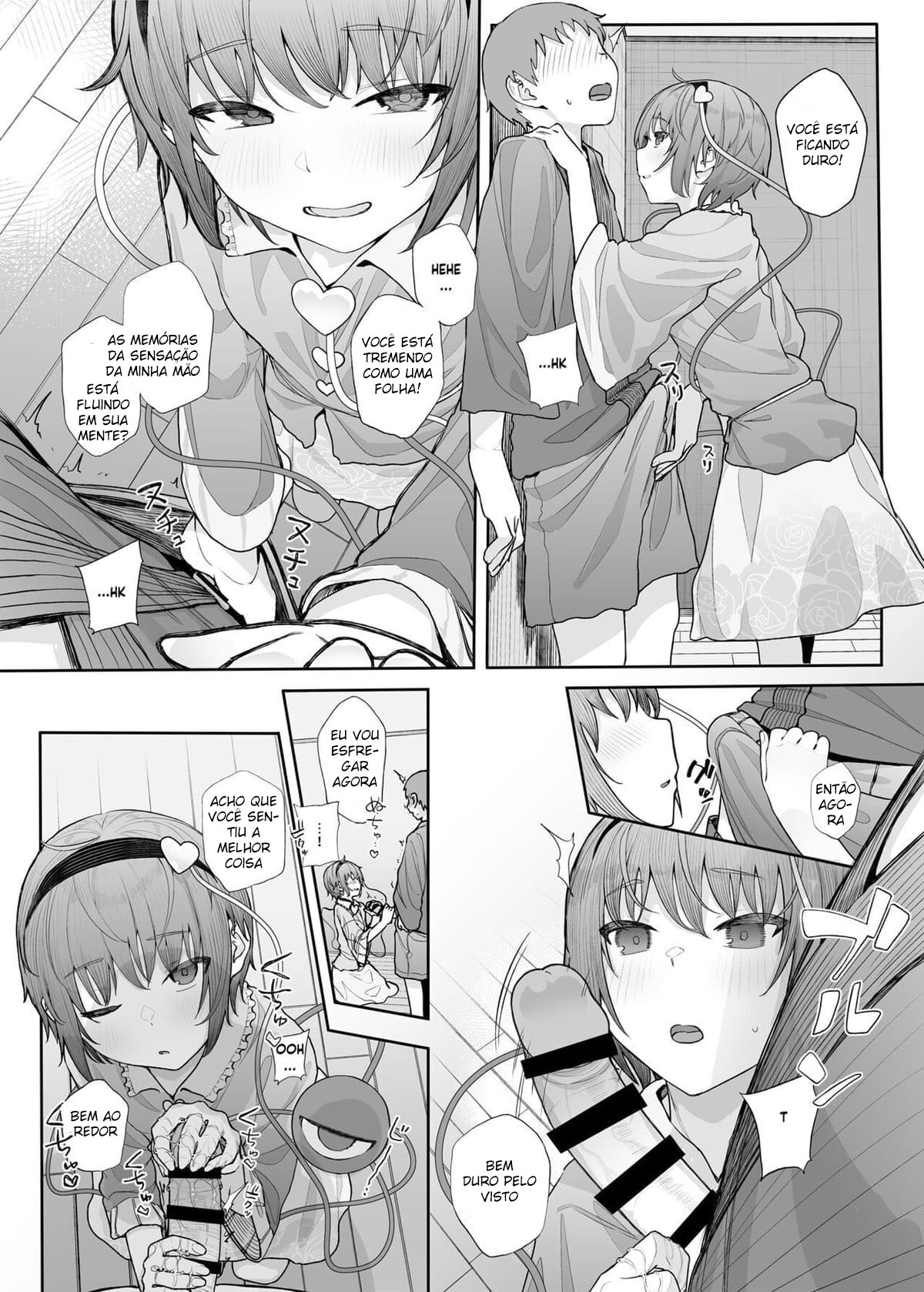 [Karamomo Tart (Kindatsu)] Sono Seiheki Mietemasu yo? 2 (Touhou Project) [Portuguese-BR] [Mundo Hentai] [Digital] image number 8