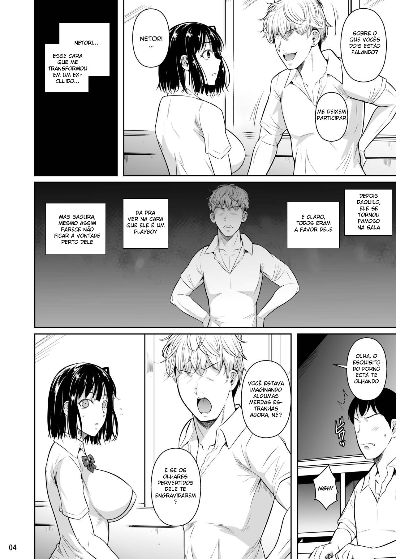 [Shoot The Moon (Fuetakishi)] Bocchi no Mob ga Tadashii Sentaku o Shite Seiso Shoujo to Tsukiau. Mochiron Sex mo Suru [Portuguese-BR] [Mundo Hentai] [Digital] 图片编号 4