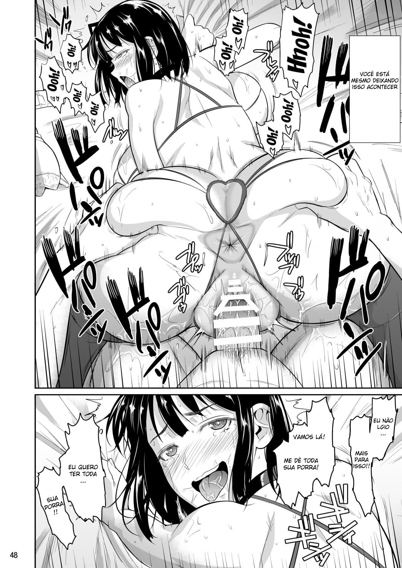 [Shoot The Moon (Fuetakishi)] Bocchi no Mob ga Tadashii Sentaku o Shite Seiso Shoujo to Tsukiau. Mochiron Sex mo Suru [Portuguese-BR] [Mundo Hentai] [Digital] 图片编号 49