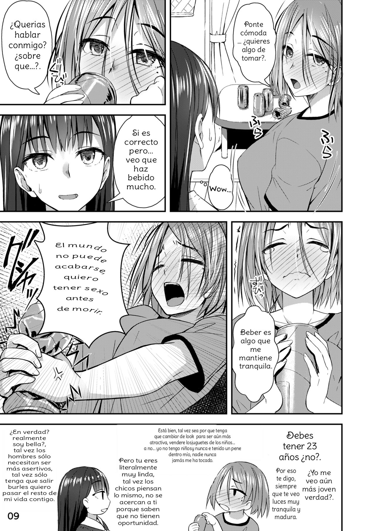 [Silicon Jichou (Condessa)] Shuumatsu Fudeoroshi Girl | Apocalypse Cherry-Popping Girls [Spanish] [Amaterasu] [Digital] numero di immagine  8