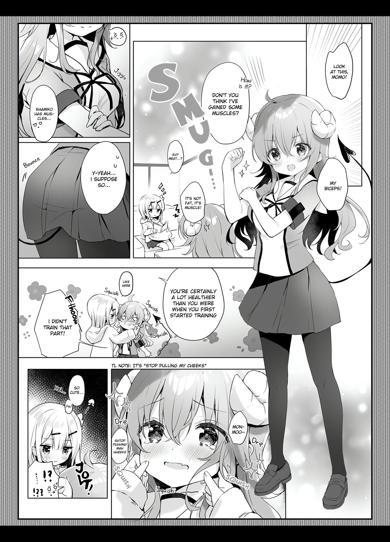 [Ame Usagi (Amedamacon)] Shamiko wa Yuuwaku Mazoku nano kana? (Machikado Mazoku) [Digital] image number 5