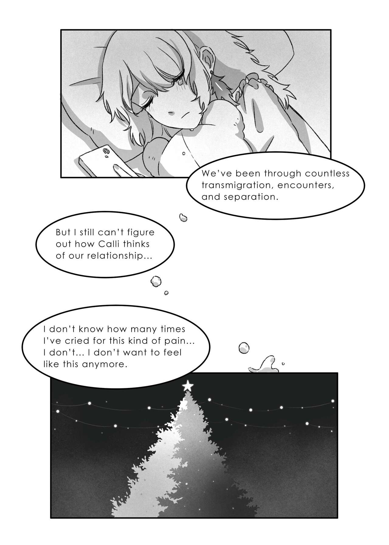 [Murmur] Tonight, Good Night [Mori Calliope, Takanashi Kiara] [English] 이미지 번호 8