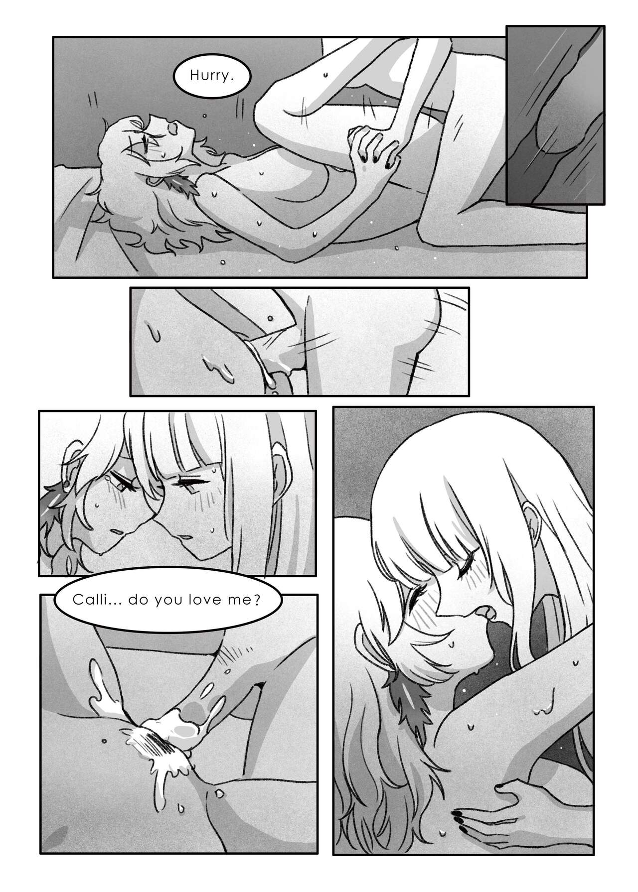 [Murmur] Tonight, Good Night [Mori Calliope, Takanashi Kiara] [English] 이미지 번호 24