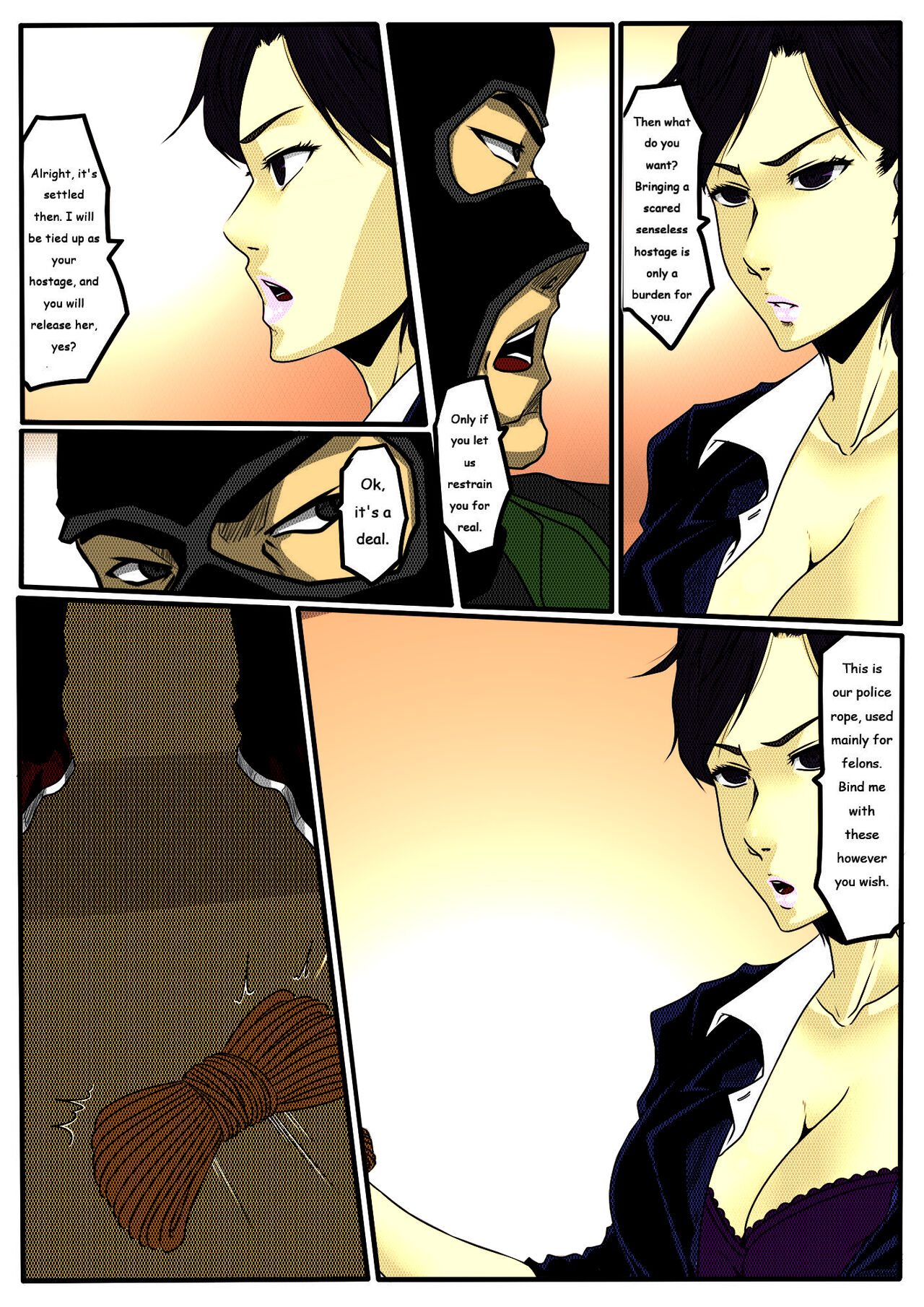 [GoDLeTTeR] Bondage Anecdote 002 - ENG (Colour) [alt version in comments] 图片编号 10