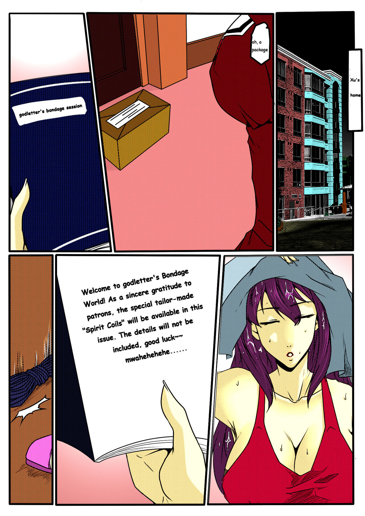 [GoDLeTTeR] Bondage Anecdote 002 - ENG (Colour) [alt version in comments] 图片编号 34