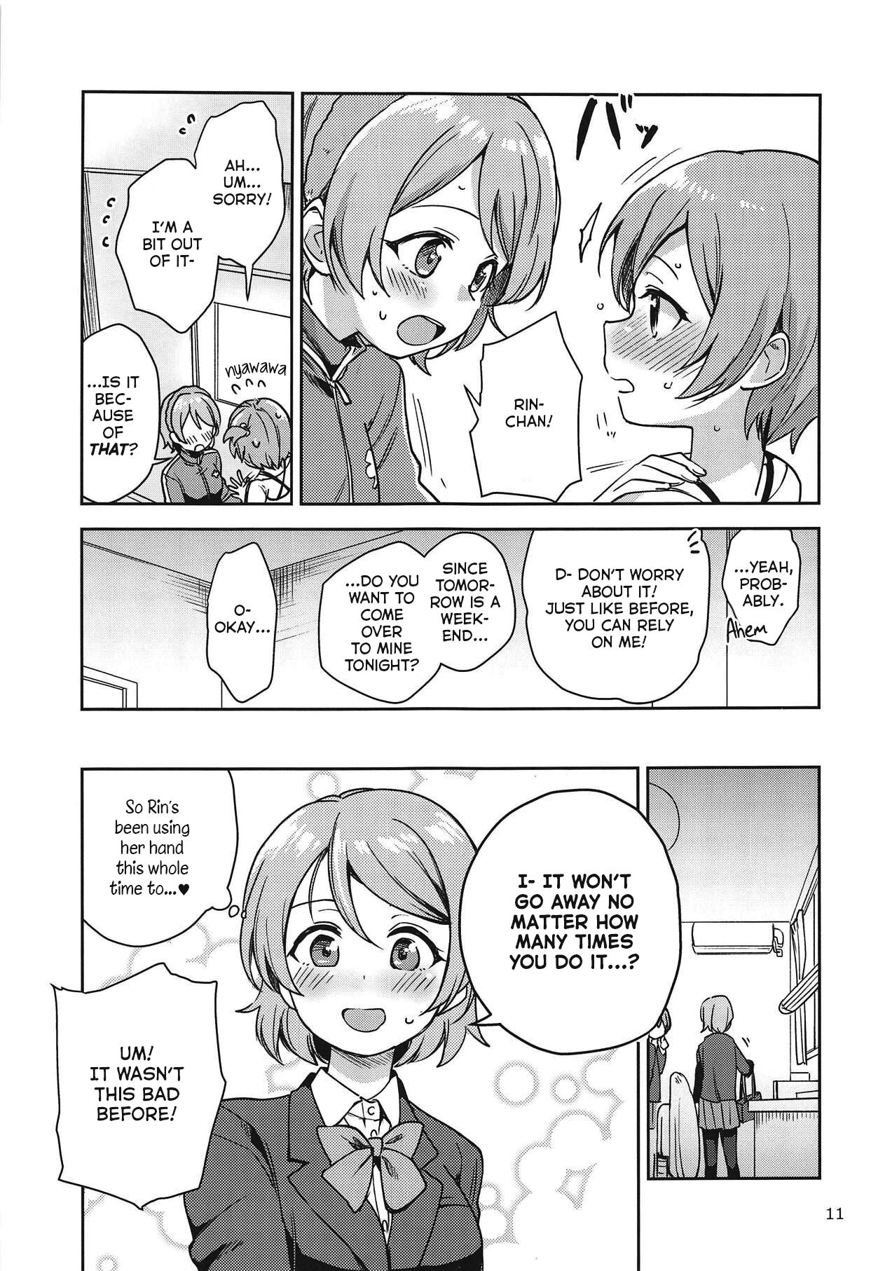 (C95) [Kurocan (Itsuki Kuro)] Rin no Mondai Zoufukuchuu! (Love Live!) [English] [nemuiTL] image number 10