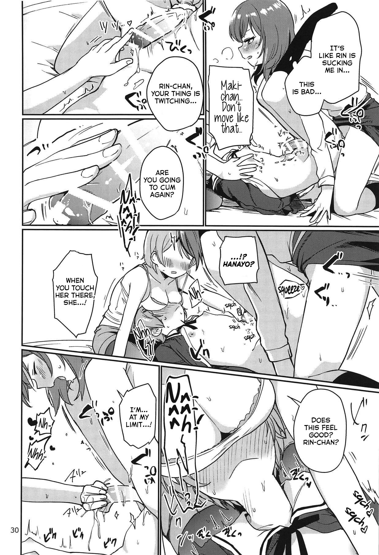 (C95) [Kurocan (Itsuki Kuro)] Rin no Mondai Zoufukuchuu! (Love Live!) [English] [nemuiTL] image number 29