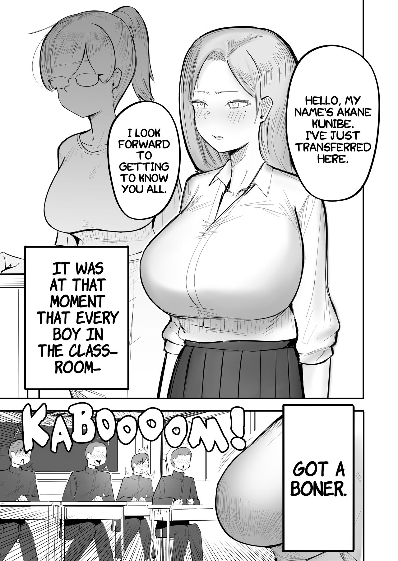 [Flat Rurit (Taira Rurit)] An Erotic Gal That Gets Female Teachers Erect [English] [Mr_Person Translation] image number 2