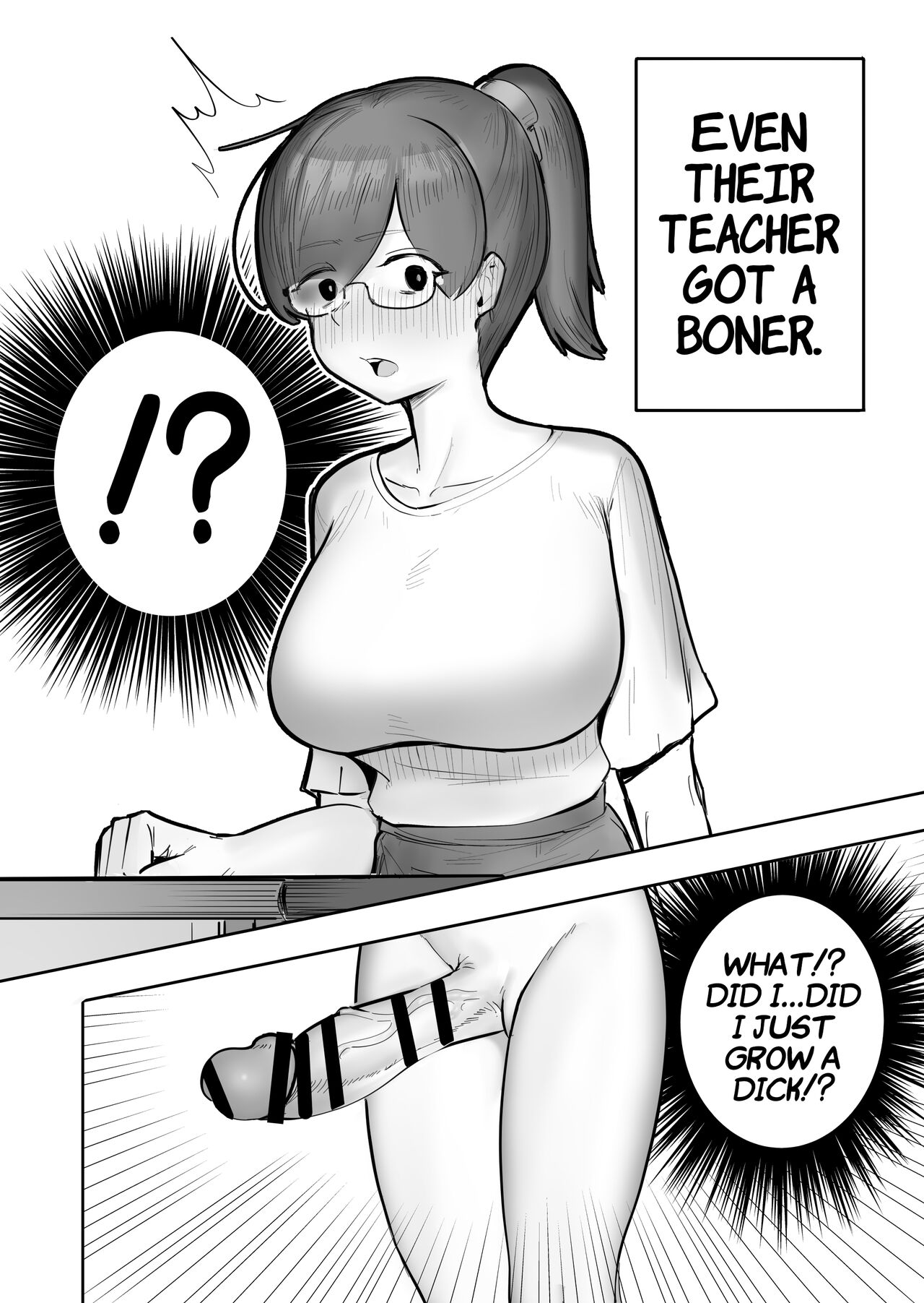 [Flat Rurit (Taira Rurit)] An Erotic Gal That Gets Female Teachers Erect [English] [Mr_Person Translation] image number 3