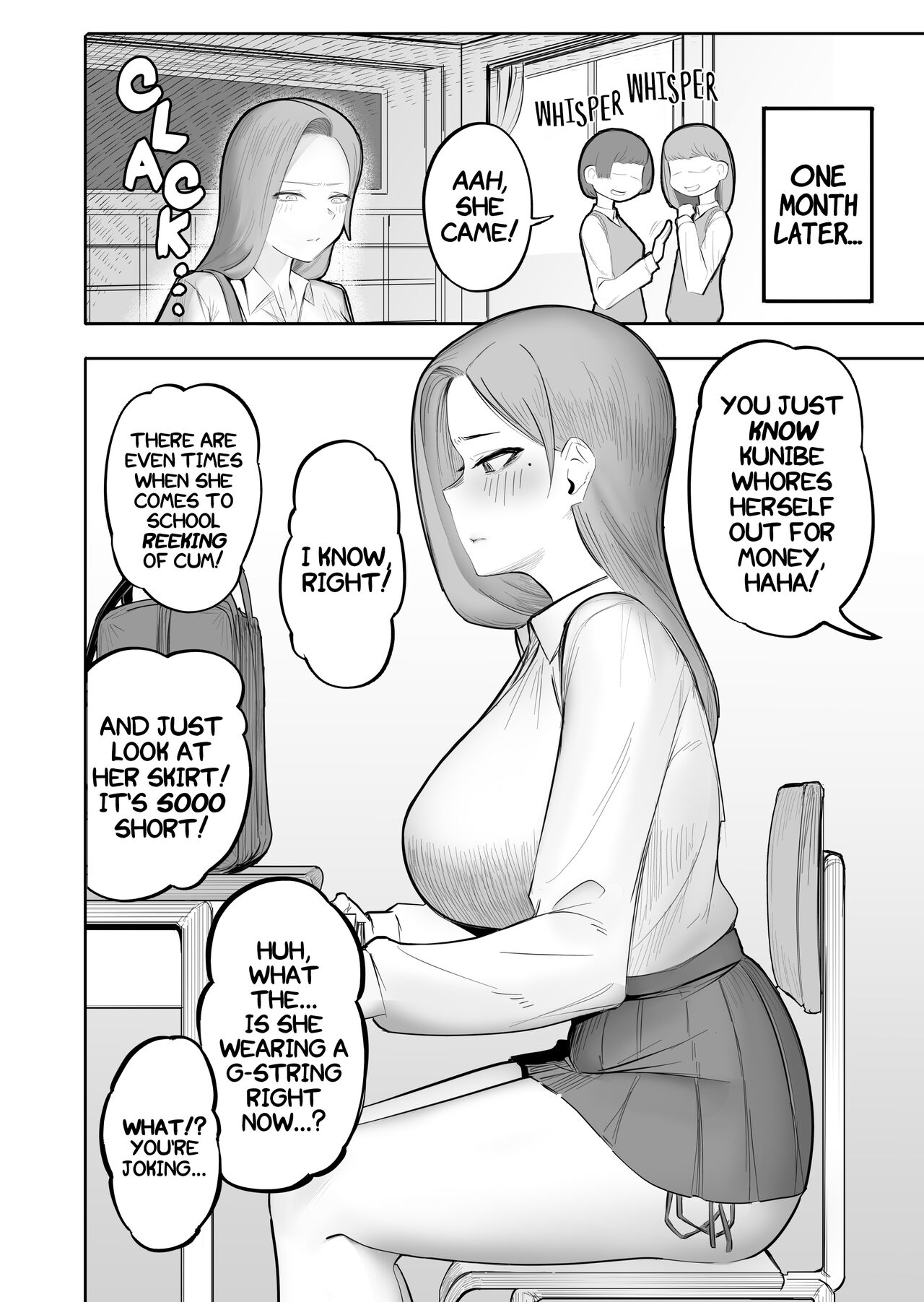 [Flat Rurit (Taira Rurit)] An Erotic Gal That Gets Female Teachers Erect [English] [Mr_Person Translation] image number 7