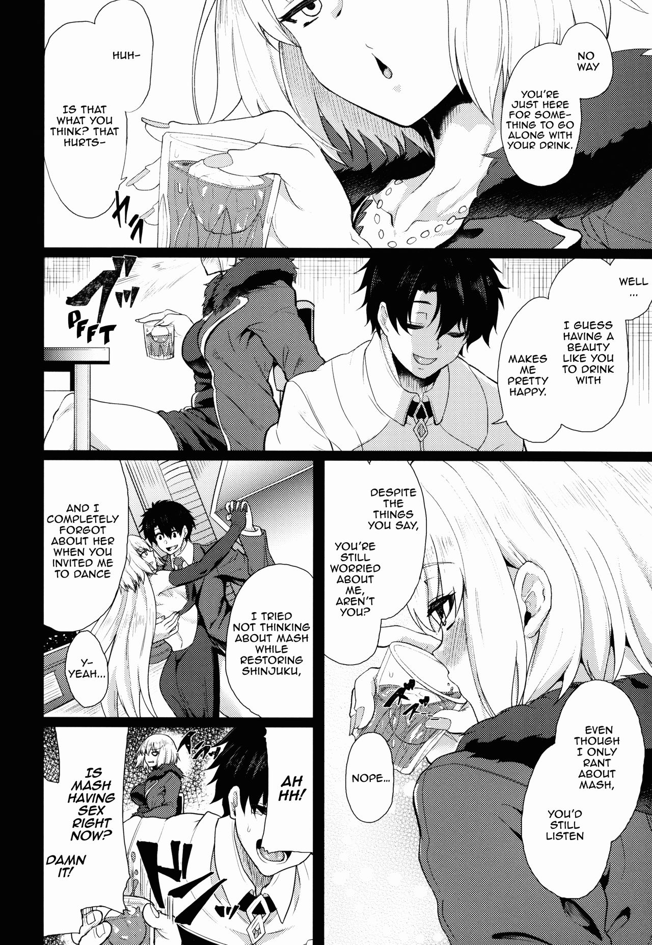 (C92) [Time-Leap (Aoiro Ichigou)] Shoushin no Boku to Oshi ni Yowasugiru Moto Seijo-sama to... (Fate/Grand Order) (English) [NHNL] 图片编号 4