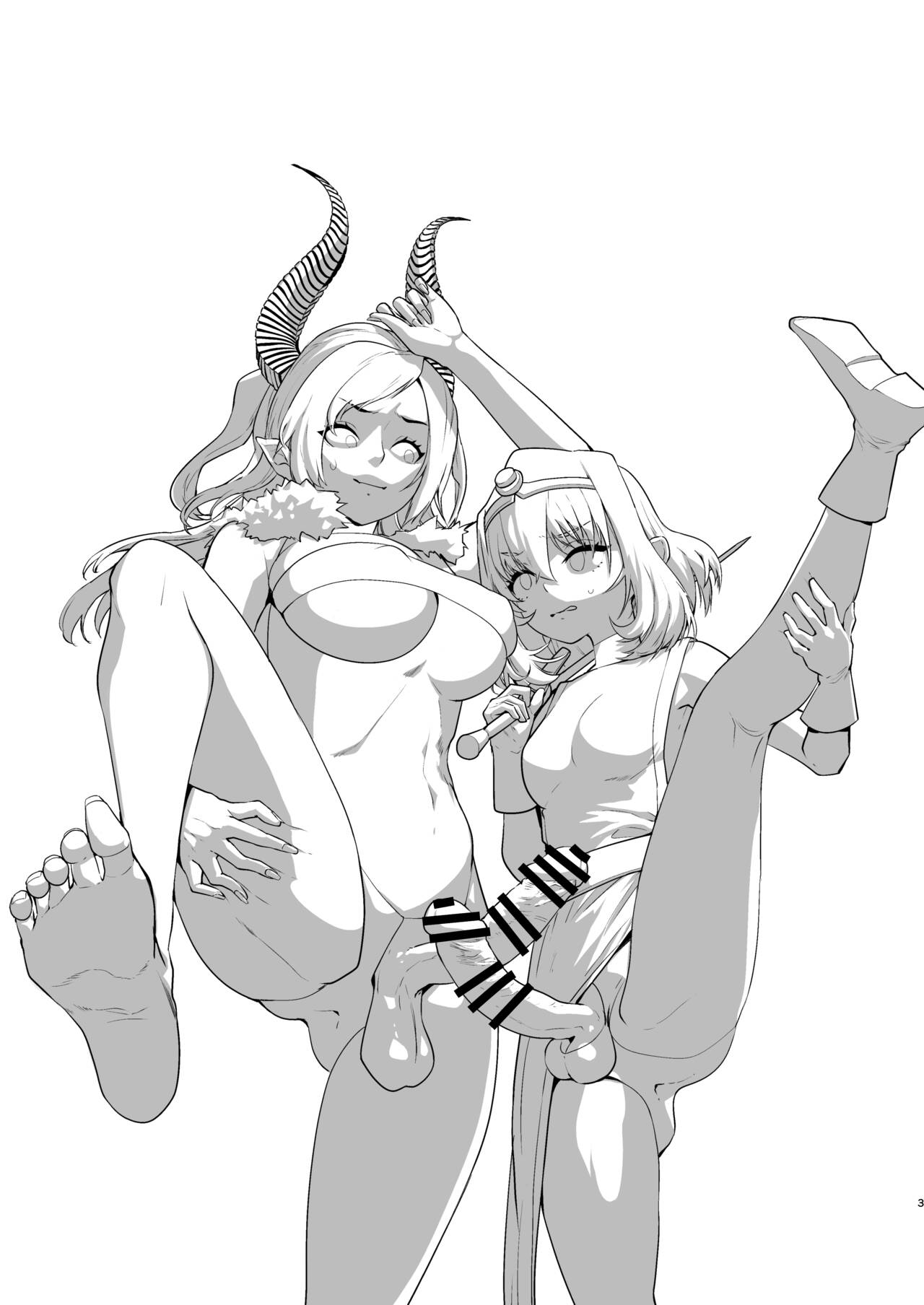 [Raise wa Futanari Bishoujo (orion)] Isekai Tensei Shitara Futanari Yuusha-sama datta Ken 3 numero di immagine  2