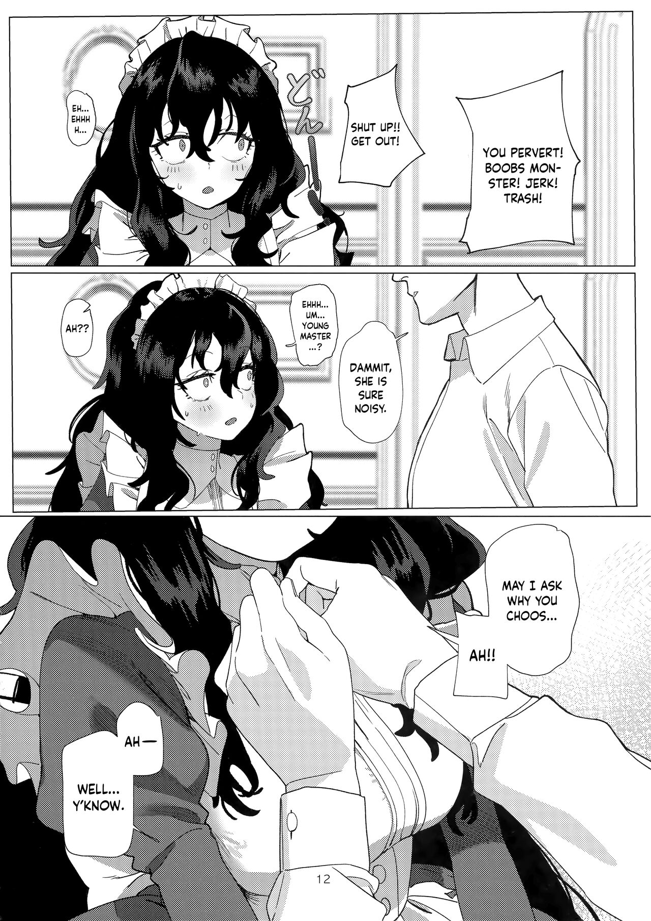 (C101) [Durakuna (Drontabi)] Dame Maid wa Bochama no OnaPet | Useless Maid is Young Master's Pet [English] 이미지 번호 11