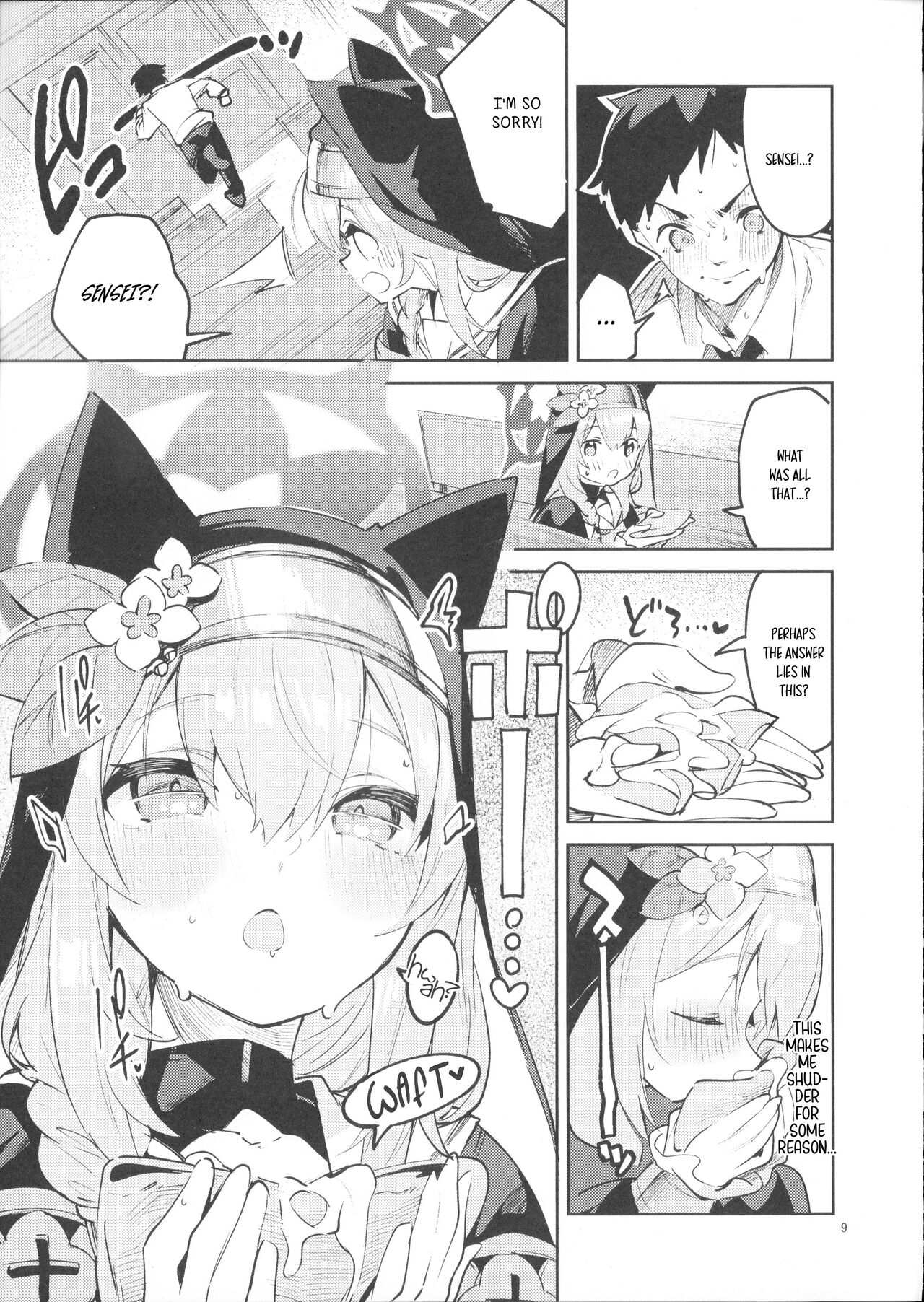 (COMIC1☆22) [Circle-FIORE (Ekakibit)] Te Ohodokenai Seito | The Student that Never Wants to Let Go (Blue Archive) [English] 图片编号 8