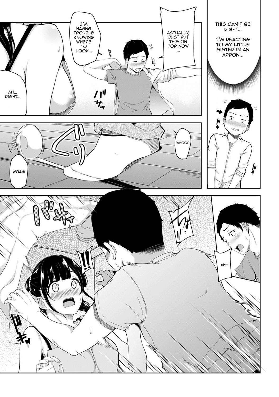 [Yuna] Asa Okitara Imouto ga Hadaka Apron Sugata datta node Hamete Mita | I Woke Up to my Naked Apron Sister and Tried Fucking Her Ch. 1-10 [English] [1 2 Translations] 이미지 번호 6