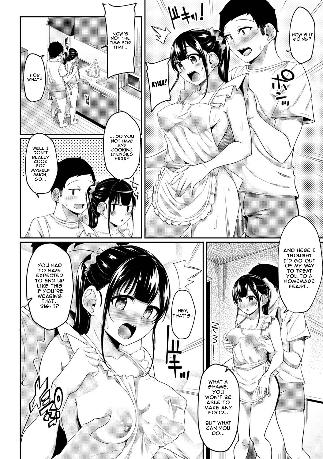 [Yuna] Asa Okitara Imouto ga Hadaka Apron Sugata datta node Hamete Mita | I Woke Up to my Naked Apron Sister and Tried Fucking Her Ch. 1-10 [English] [1 2 Translations] 이미지 번호 171