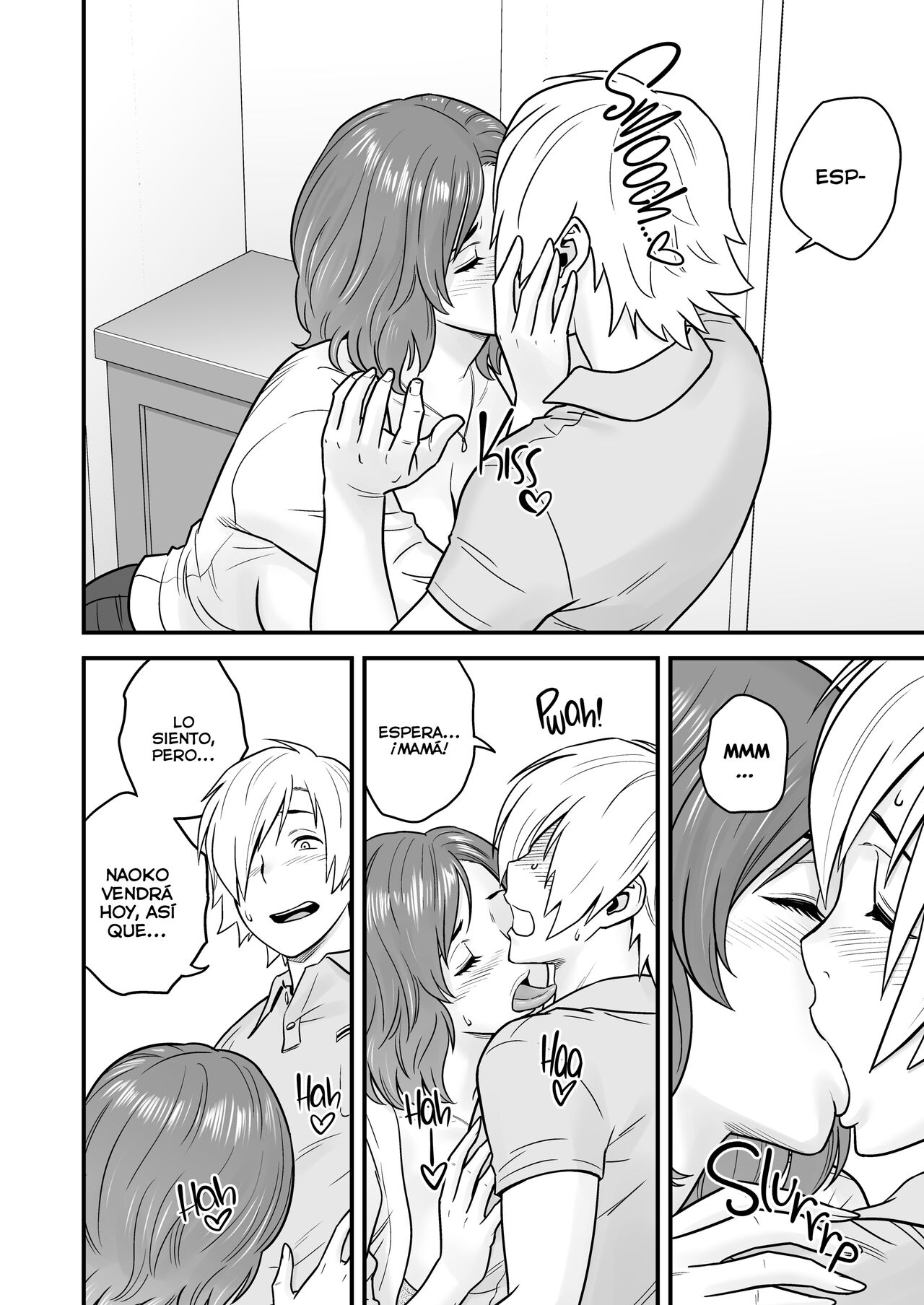 [Re-Fire (Tatsunami Youtoku)] Kayoizu Mama: Mata Kichatta | Kayoizu Mama: Mamá Vino Otra Vez (Mama sabe lo que es mejor) [Spanish] [SketNatsu] [Decensored] 3eme image