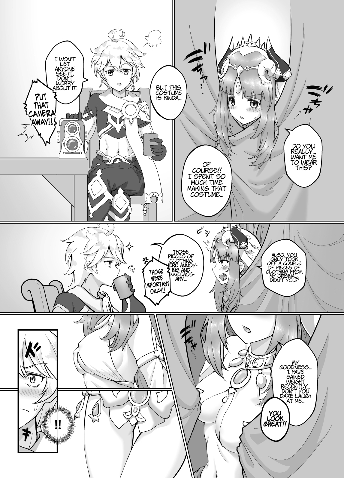 [RoyBoy Robo (RoyBoy)] Nilou Bloom (Genshin Impact) [English] [LunaticSeibah] [Uncensored] [Digital] image number 5