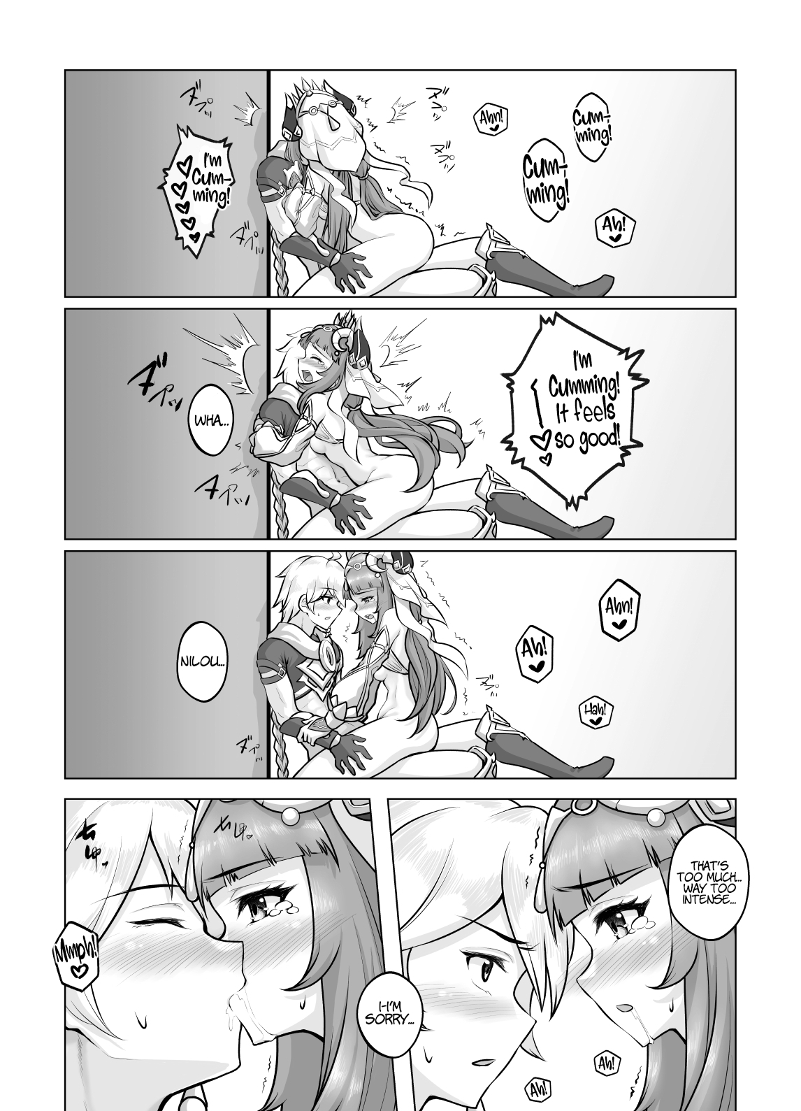 [RoyBoy Robo (RoyBoy)] Nilou Bloom (Genshin Impact) [English] [LunaticSeibah] [Uncensored] [Digital] image number 19