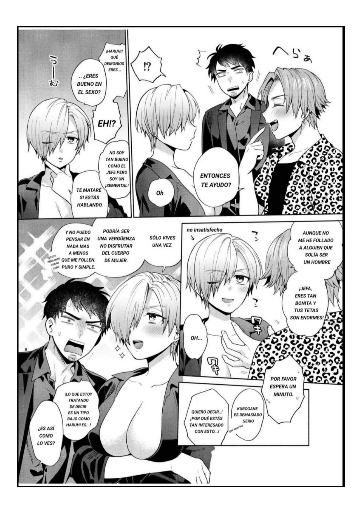 [Momozumi (Momozumi Jun)] TSF Yariman Gokudou-chan [Spanish] [TF Scans] [Digital] image number 8