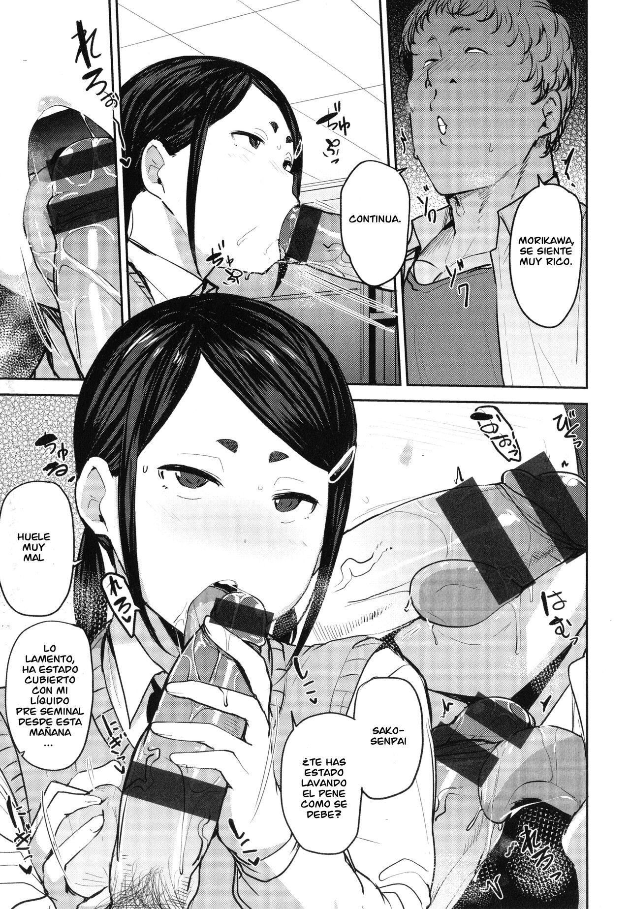 [Nanao Yukiji] Mesu Kui Nikuirojuu no You ni Hamerarete | Bitch Eating - Fucking Them Like Beasts Ch. 1-5 [Spanish] =EES= 图片编号 102