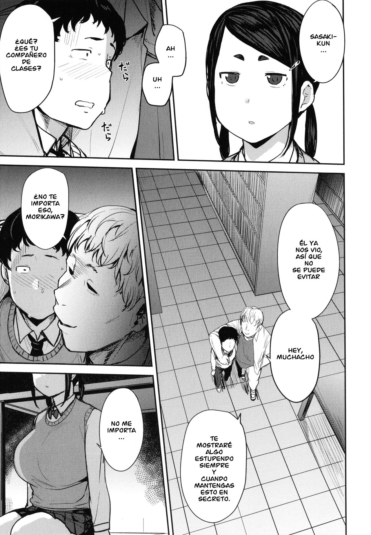 [Nanao Yukiji] Mesu Kui Nikuirojuu no You ni Hamerarete | Bitch Eating - Fucking Them Like Beasts Ch. 1-5 [Spanish] =EES= 图片编号 106