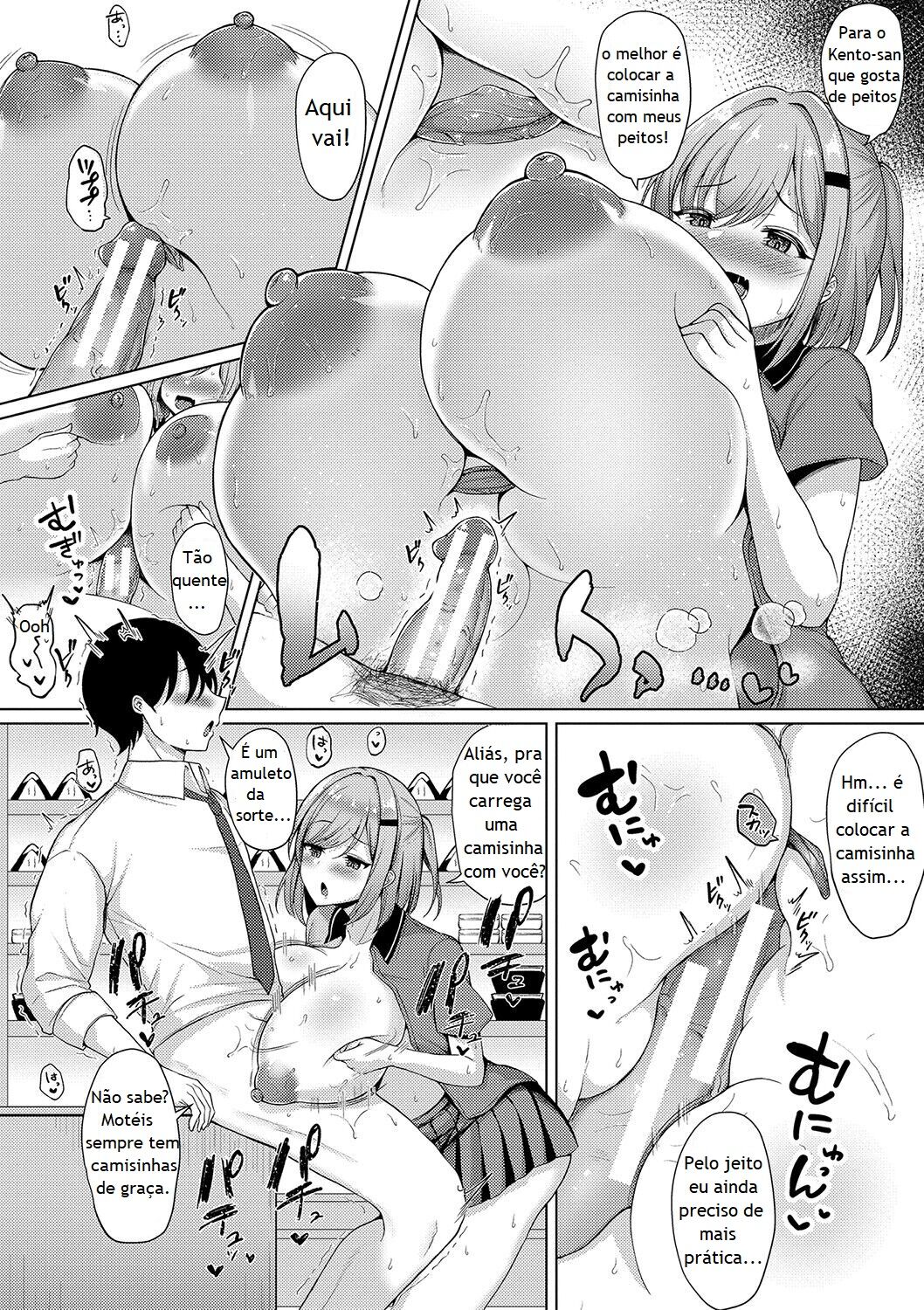 [Haito Mitori] Kyonyuu Tsurego no Seiyoku ga Tsuyosugiru Hanashi [Digital] -  Chapter 4 numero di immagine  12