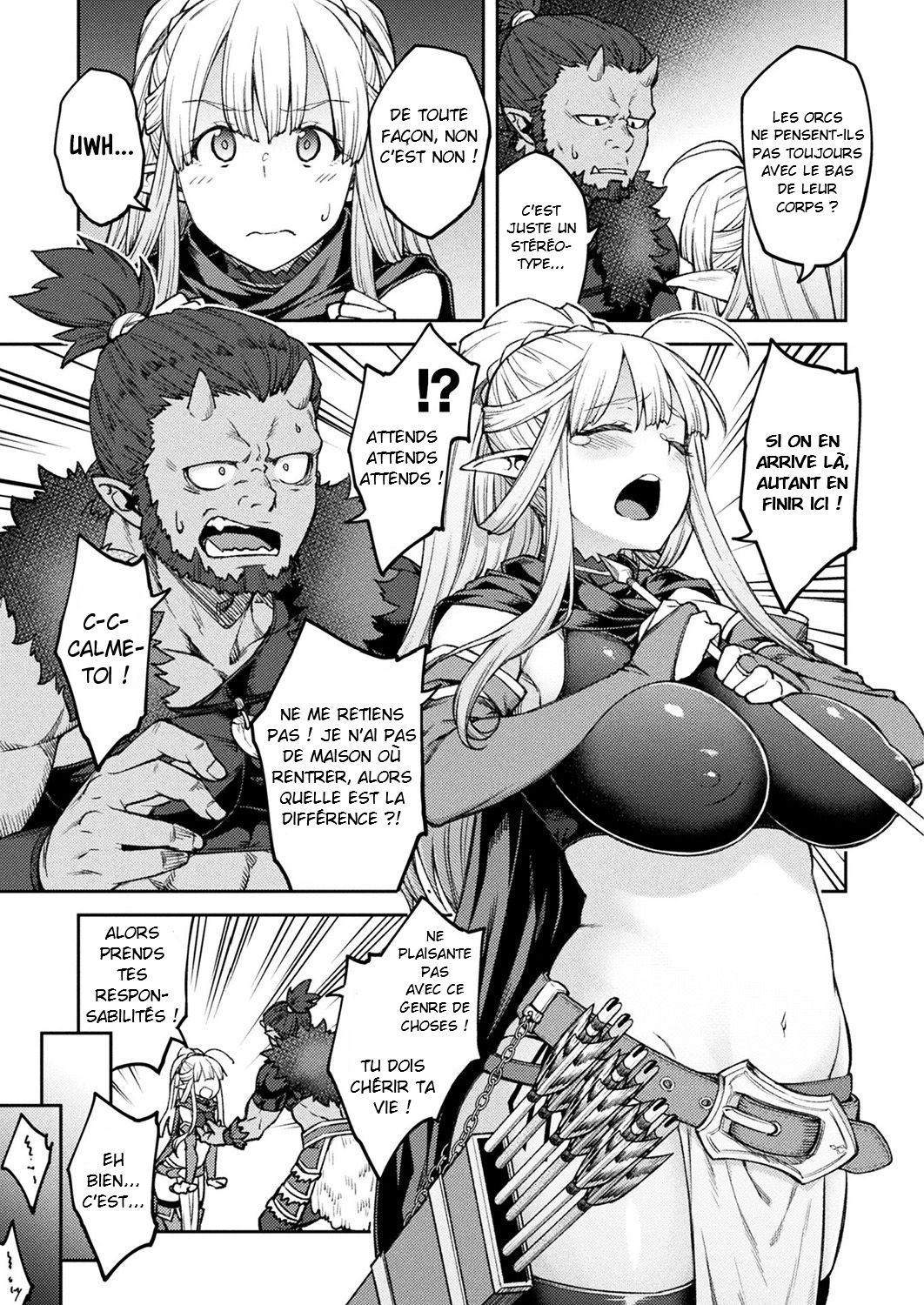 [Hiroya] Himono Elf, Kozukuri o Suru. (COMIC Unreal 2019-04 Vol. 78) [French] [Histoire d'Hentai] [Digital] numero di immagine  6