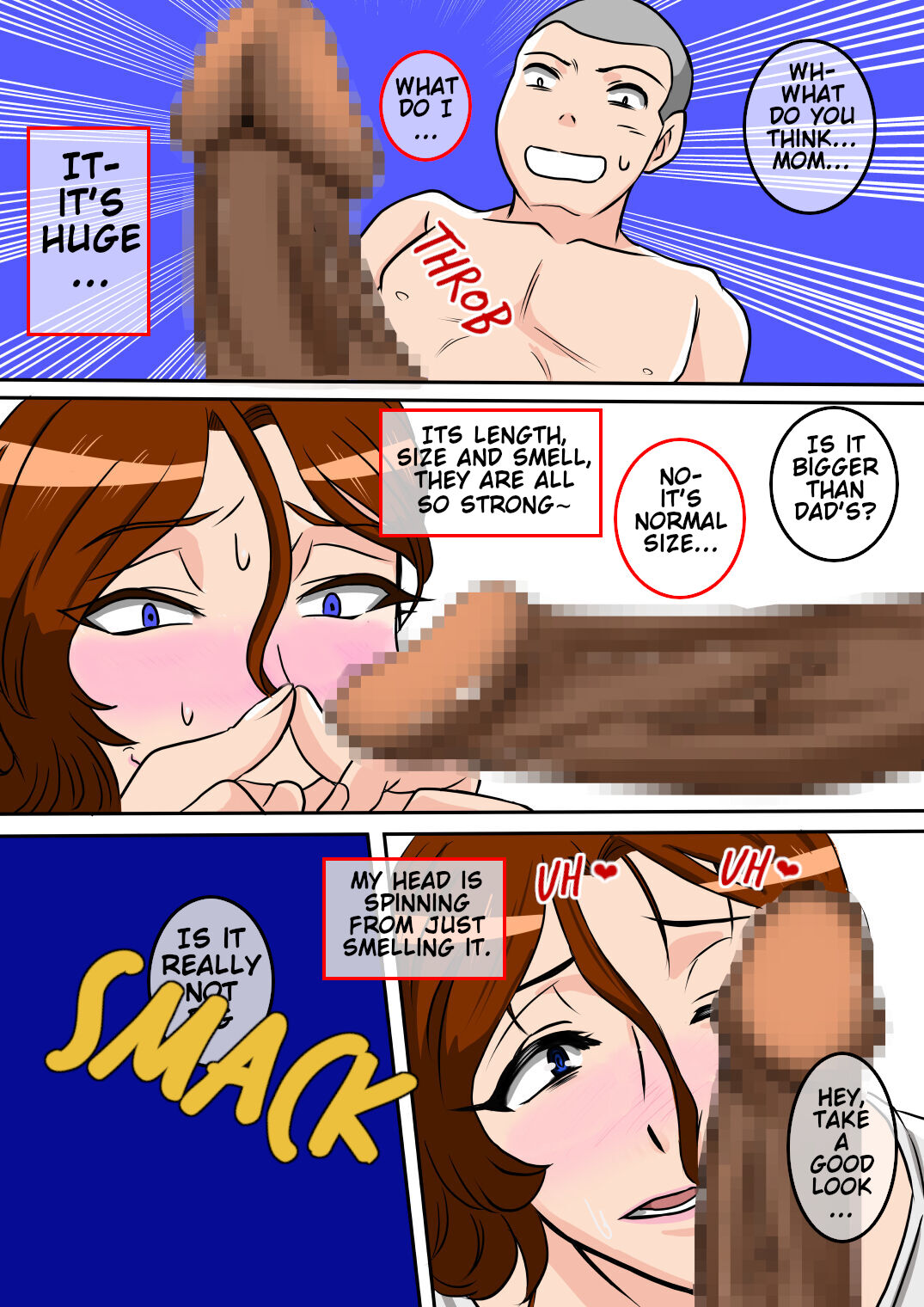 [Karakuri Korokke] Ofukuro no Seishidou o Uketemitara | What if My Mother Tried Giving Me Sex Lessons? [English] 图片编号 5