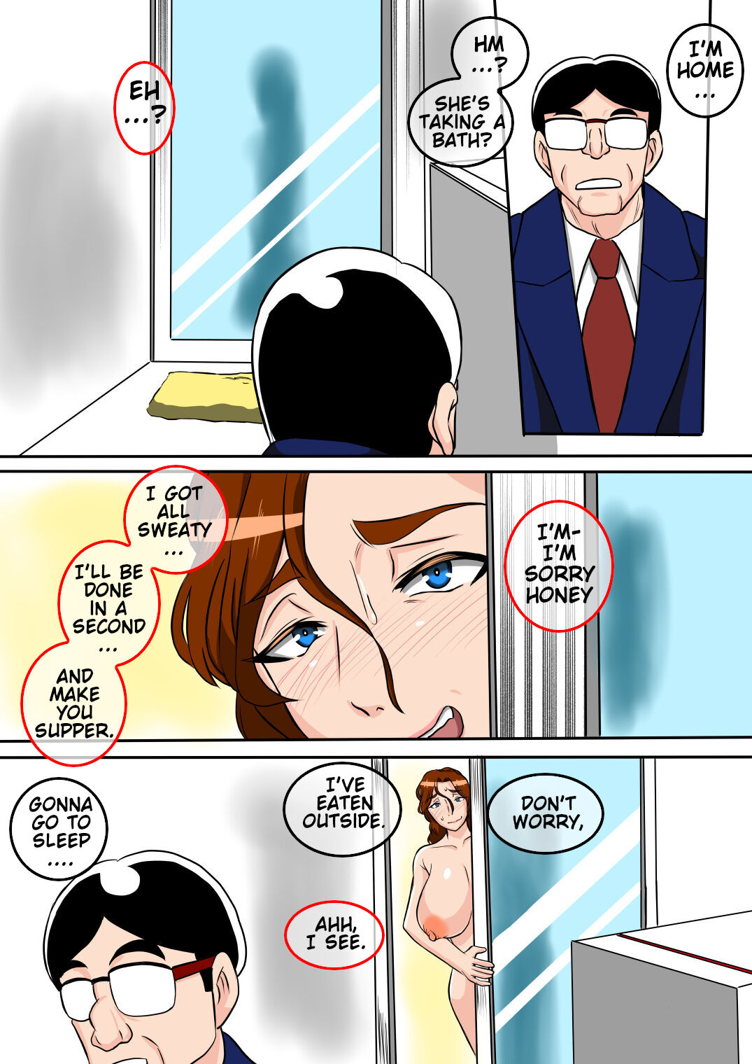 [Karakuri Korokke] Ofukuro no Seishidou o Uketemitara | What if My Mother Tried Giving Me Sex Lessons? [English] 图片编号 26