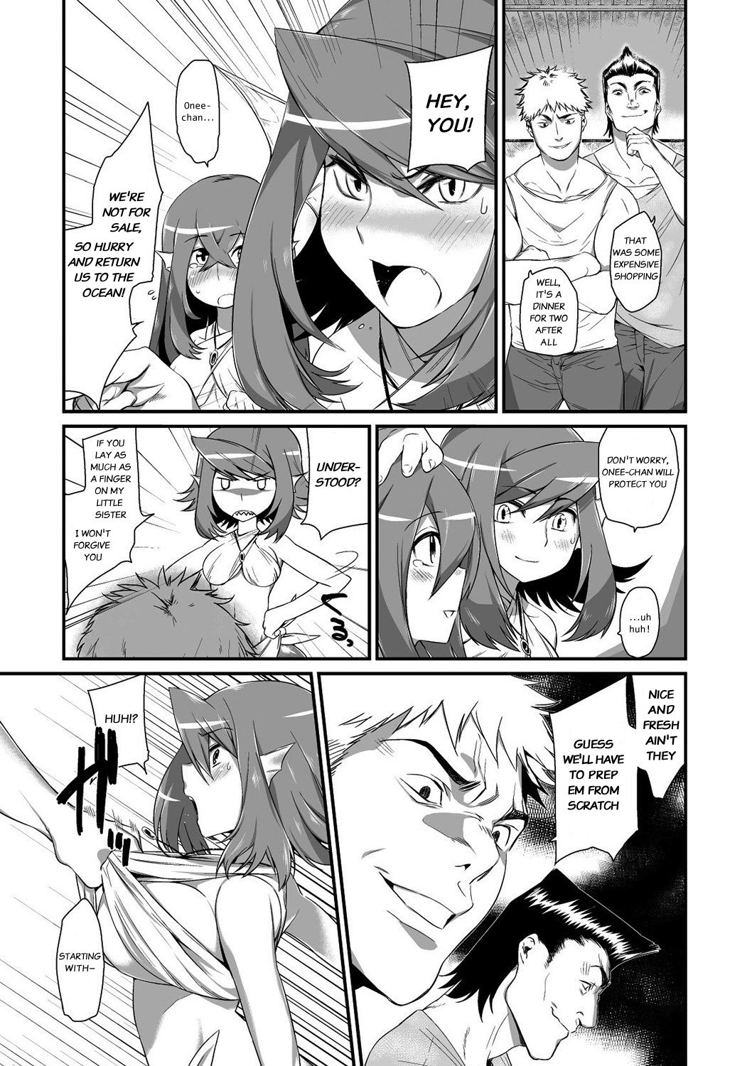 [Mizone] Ningyo Hanbai Shitemasu | Mermaid Auction (Comic Anthology Qoopa Vol.1) [English] [Digital] numero di immagine  3