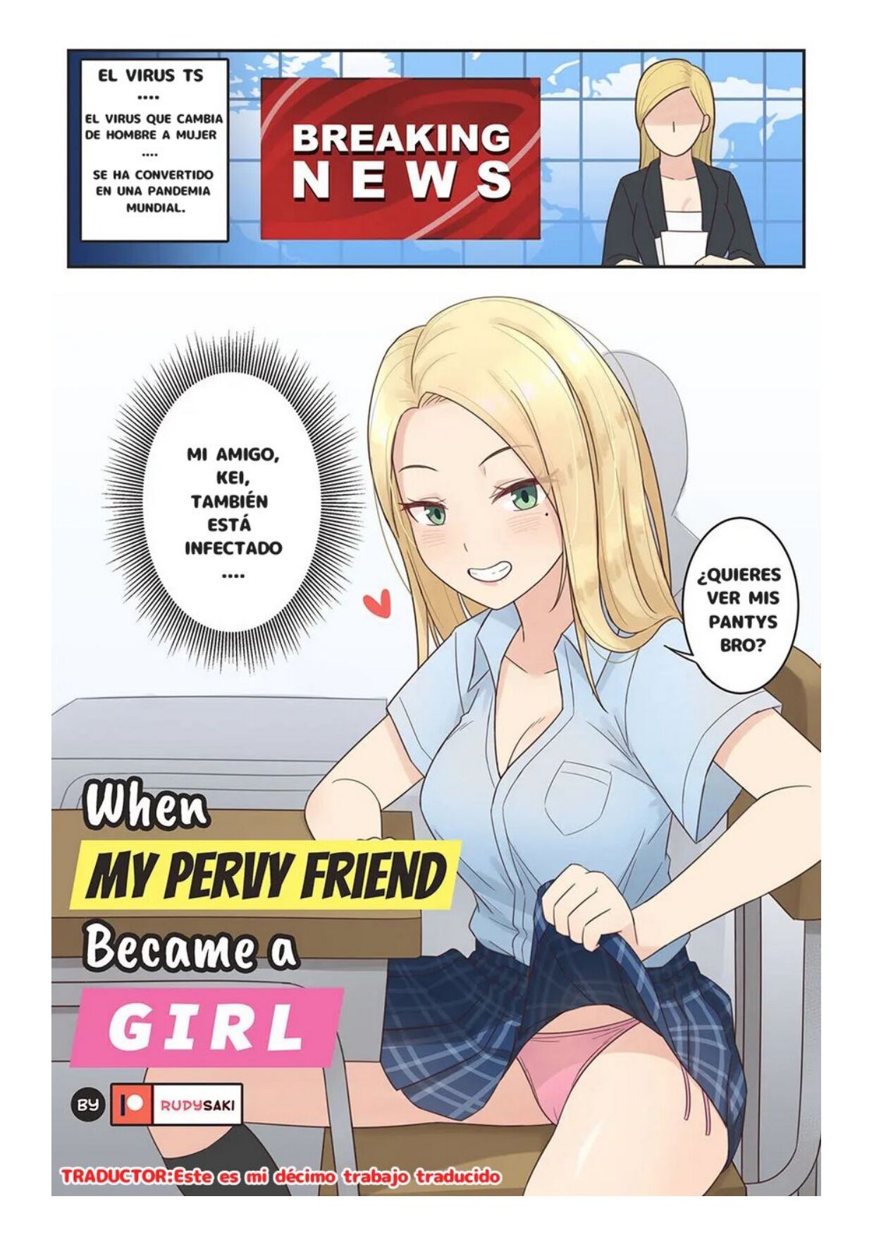 When My Pervy Friend Became a Girl (Spanish) image number 1