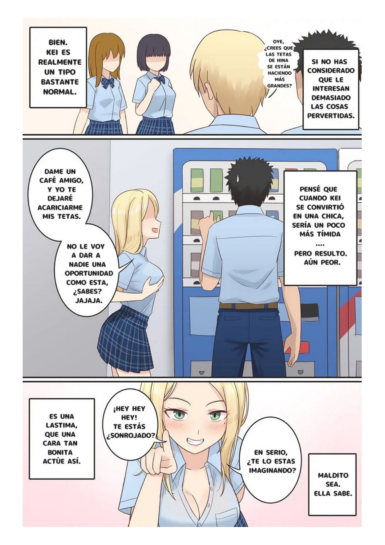 When My Pervy Friend Became a Girl (Spanish) image number 2