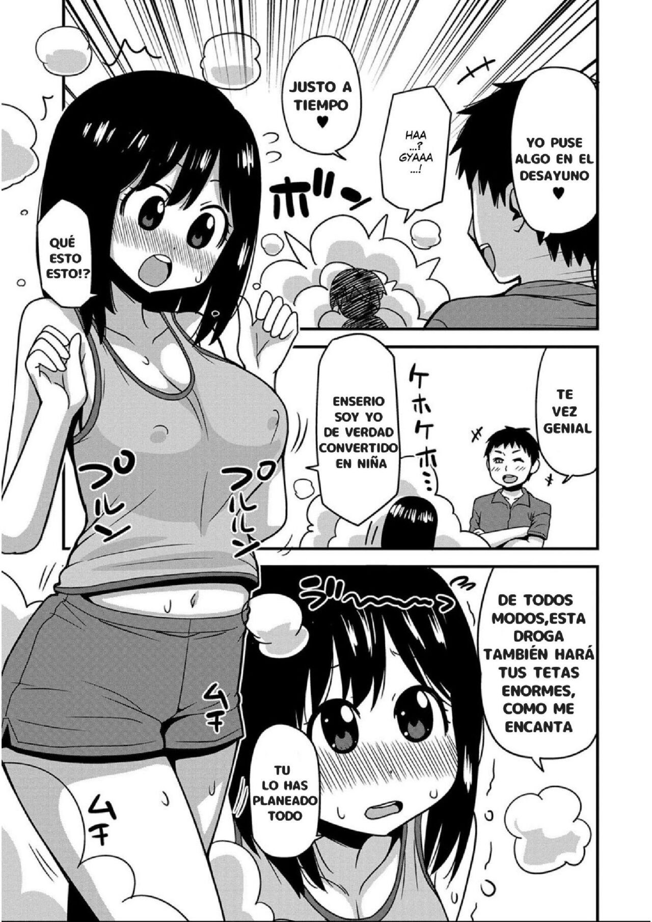 [Sanada] Onii-chan No Hajimete Wa Zenbu Boku To | La primera vez de Onii-chan sera conmigo (Nyotaika! Monogatari 7) [Spanish] [TF Scans] [Digital] numero di immagine  3