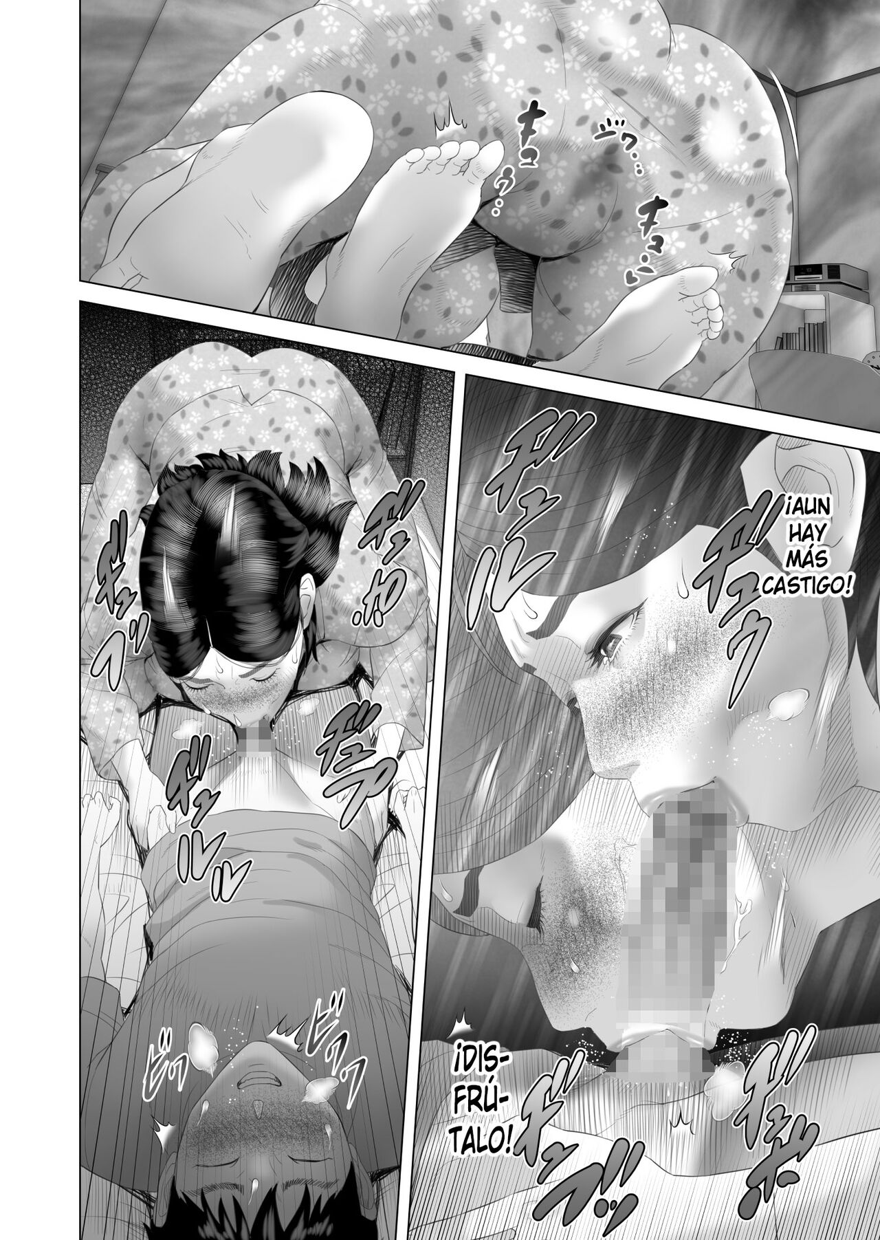 [Hyo-dou (Hyji)] Kinjo Yuuwaku Boku ga Okaa-san to Konna Koto ni Nacchau Hanashi 4 ~Oshioki hen~|Neighborhood Seduction The Story About How I Came To Be Like This With My Mother 4 - Punishment Volume [Spanish] numero di immagine  16