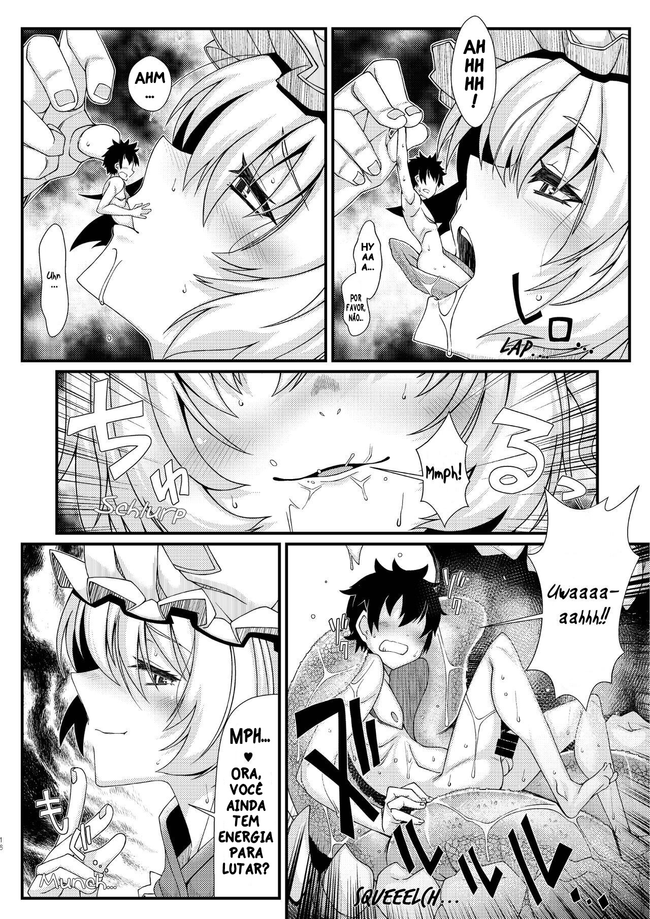 Ran-sama Marunomi Goudoushi Ch.1 | Ran-Sama Vore  Anthology Ch.1 [YAMADA AIR BASE] PT-BR image number 12