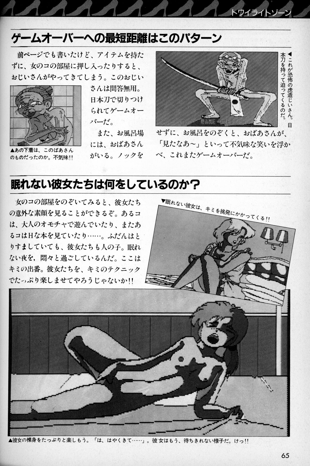 [Tokuma communications] PASOCOM GAME Bishōjo Pasocom Book (1987) [Planning office 102] 图片编号 69
