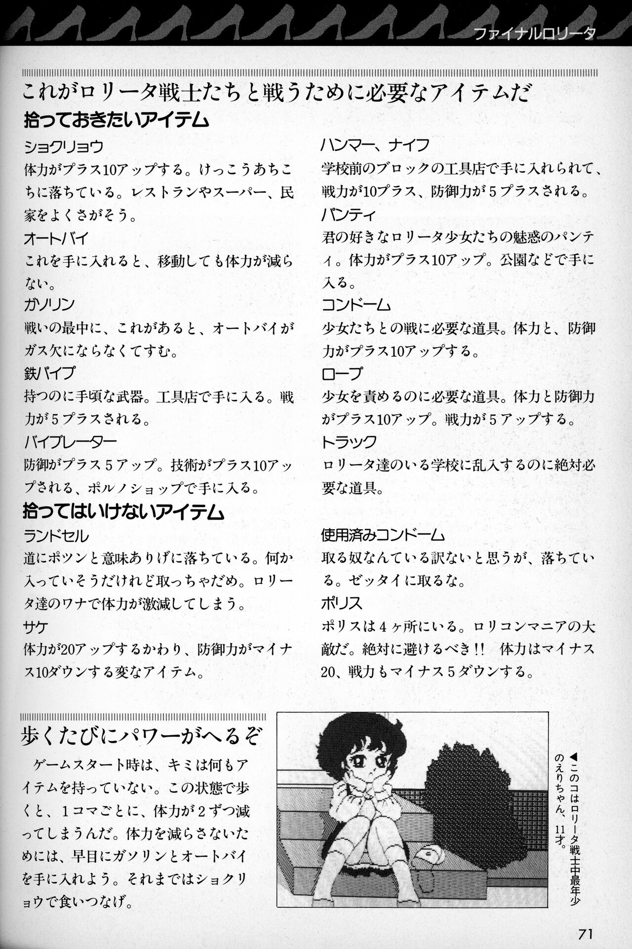 [Tokuma communications] PASOCOM GAME Bishōjo Pasocom Book (1987) [Planning office 102] 图片编号 75
