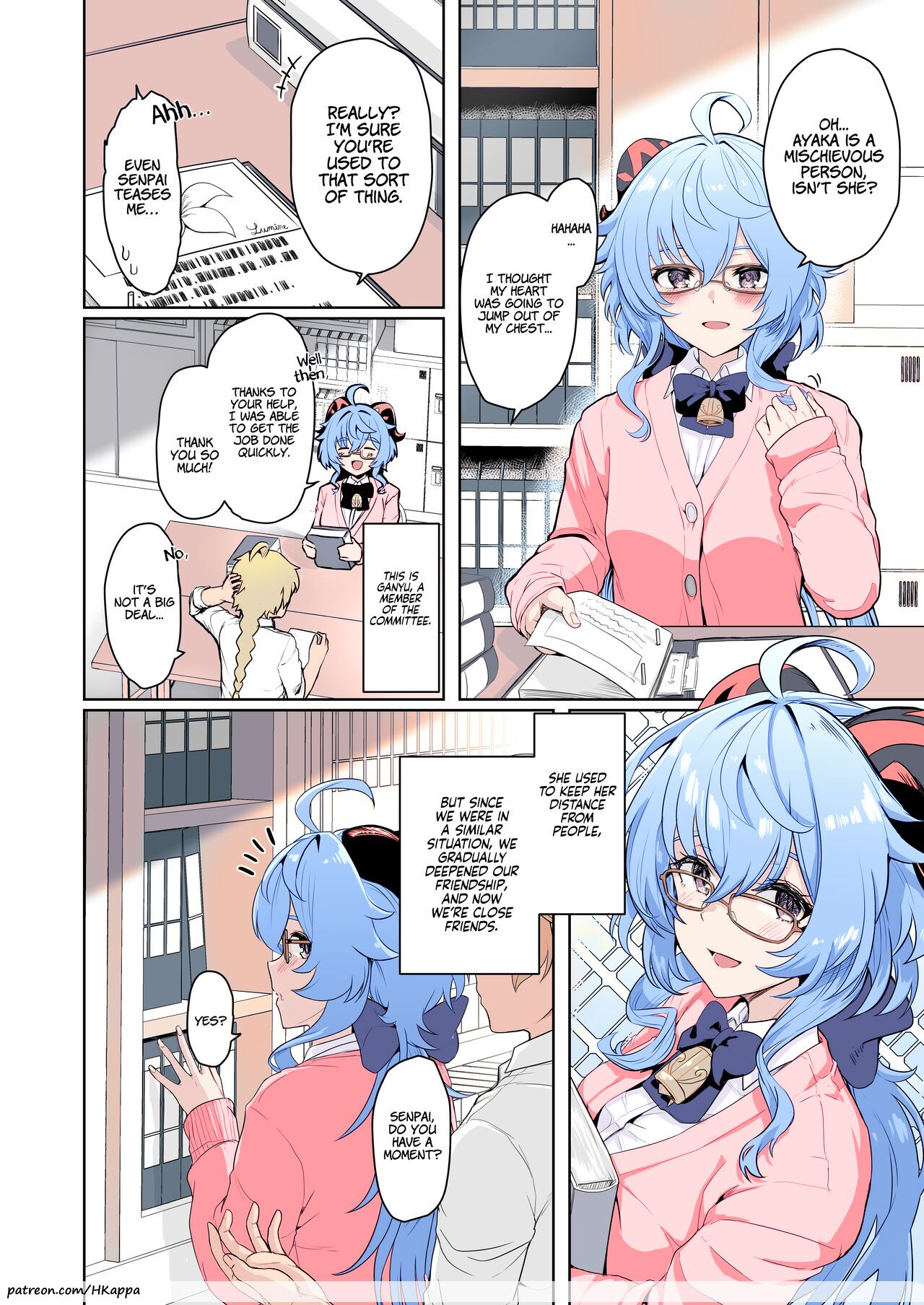 (C101) [UPA24 (Upanishi.)] CRYOGENIC DREAMER (Genshin Impact) [English] [LunaticSeibah][HKappa][FullColor] image number 5