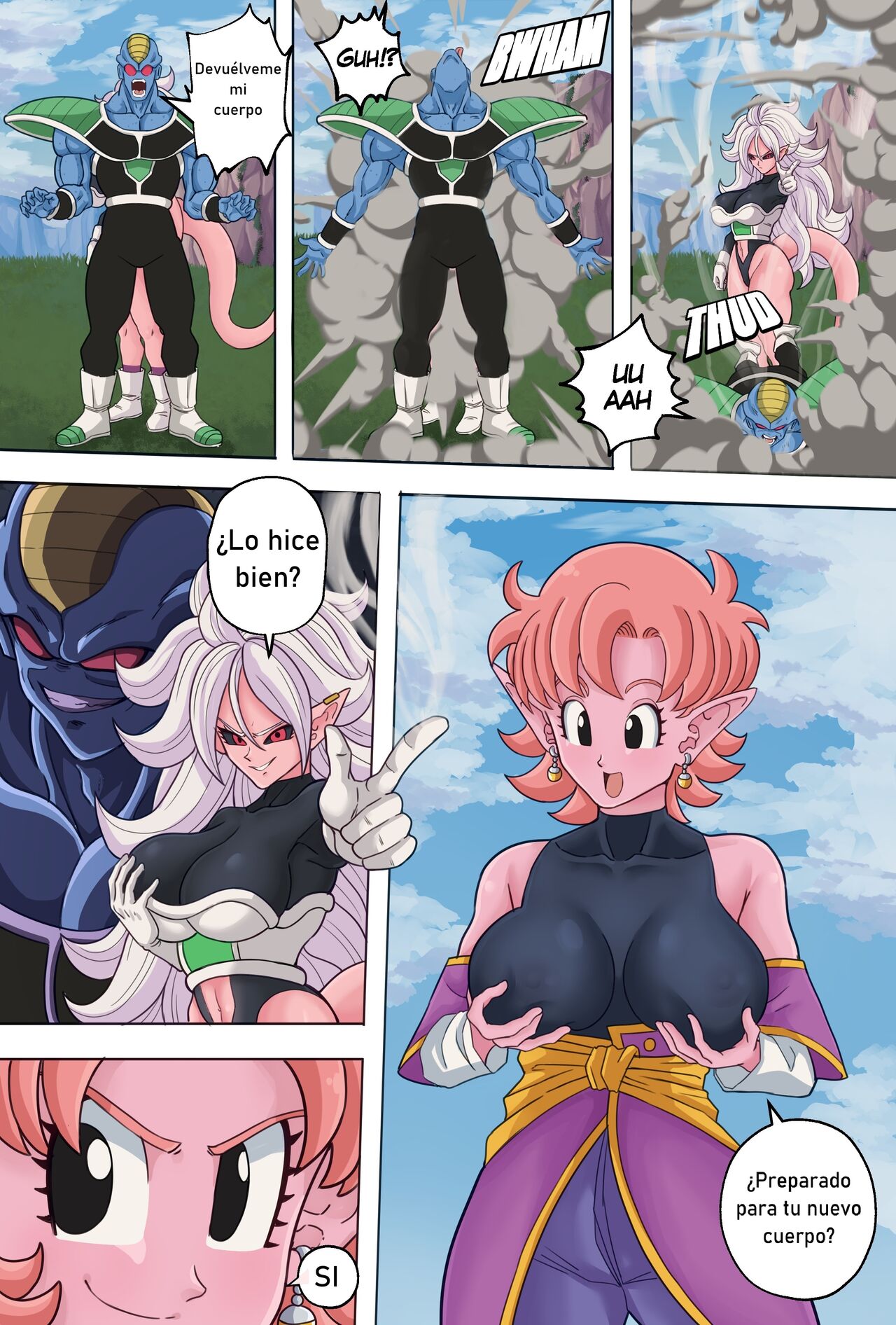 AxlexCima: The Ginyu Saga! Pt.7! (Dragon Ball Z) (Completed) 图片编号 4