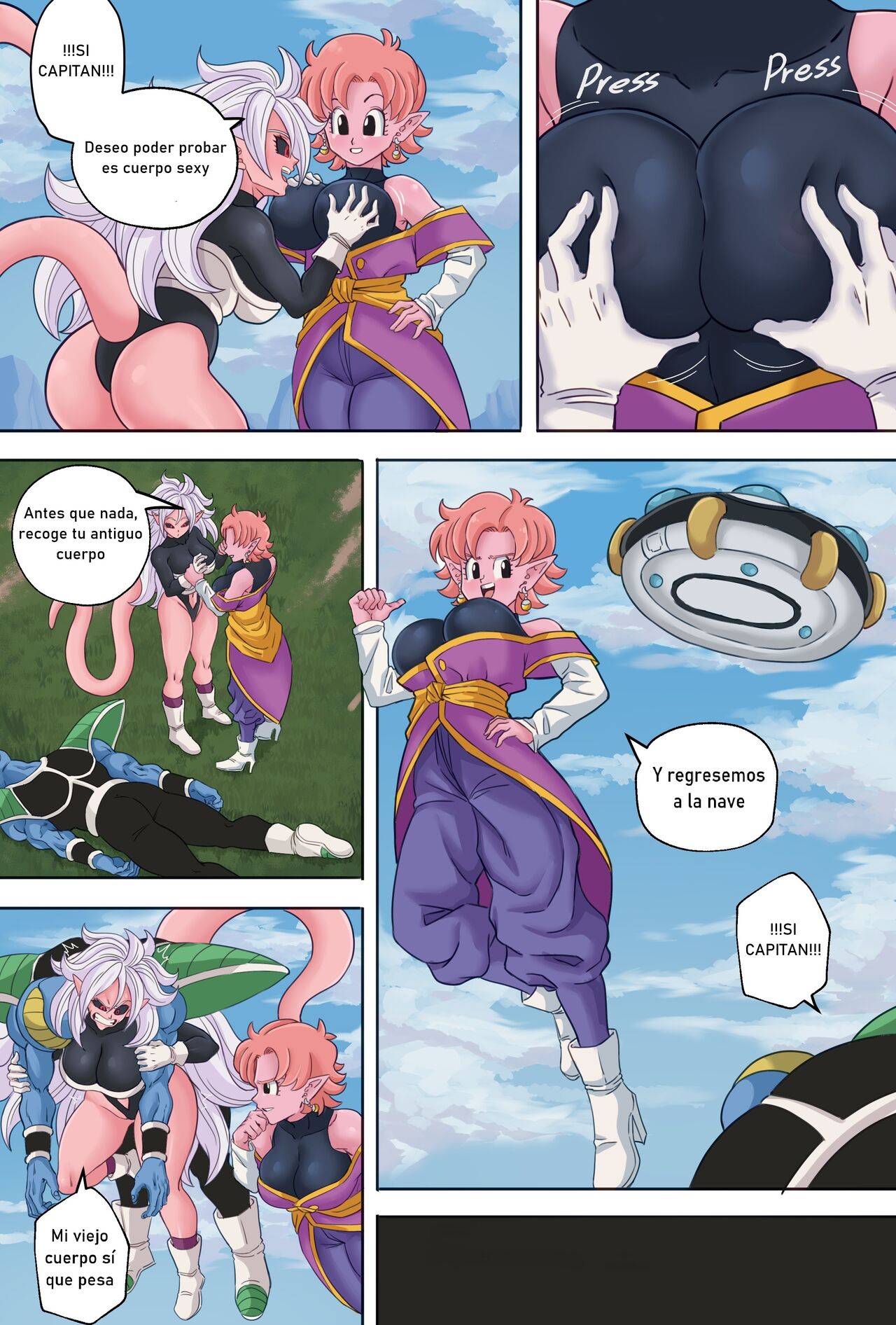 AxlexCima: The Ginyu Saga! Pt.7! (Dragon Ball Z) (Completed) 图片编号 5