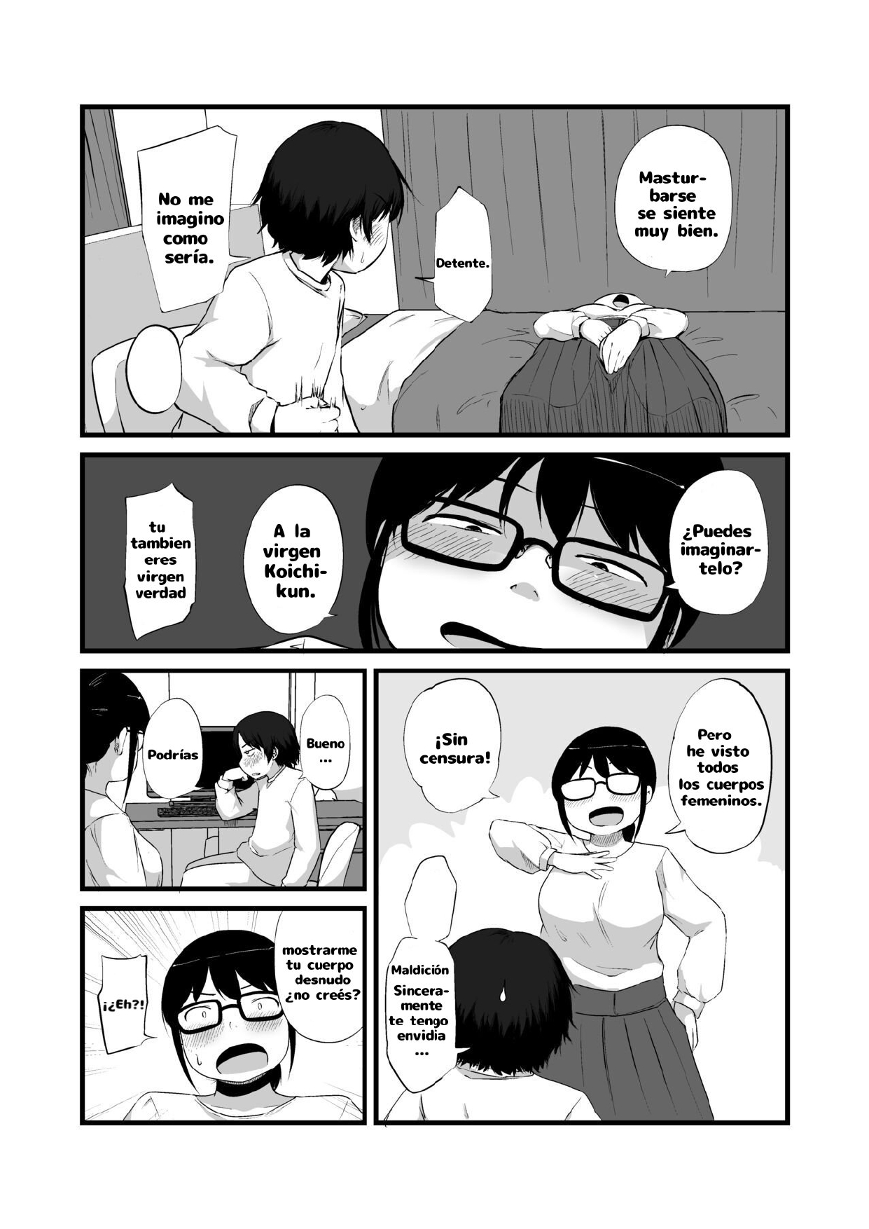 Tomodachi ga TS Shite Jimi-gao Kyonyuu ni Natta (Spanish) 图片编号 4