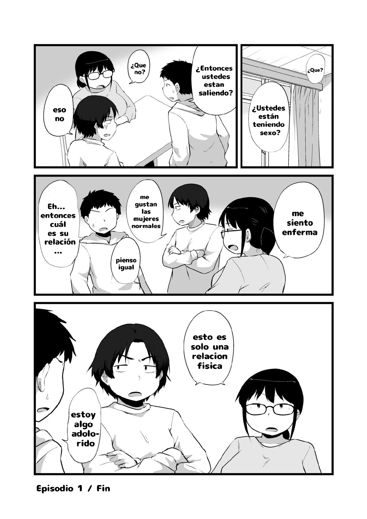 Tomodachi ga TS Shite Jimi-gao Kyonyuu ni Natta (Spanish) 图片编号 37