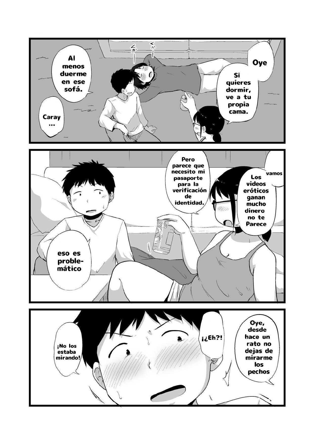 Tomodachi ga TS Shite Jimi-gao Kyonyuu ni Natta (Spanish) 图片编号 38