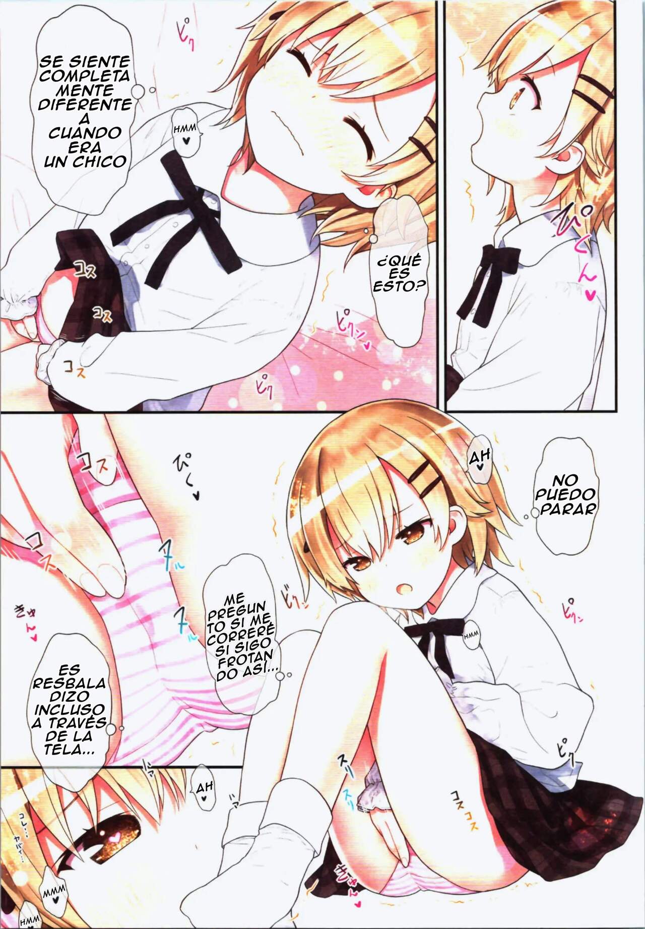 (C100) [Little Hamlet (Kiira)] TS Shoujo Ryou-chan no Mesu Ochi [Spanish] [TF Scans] image number 7
