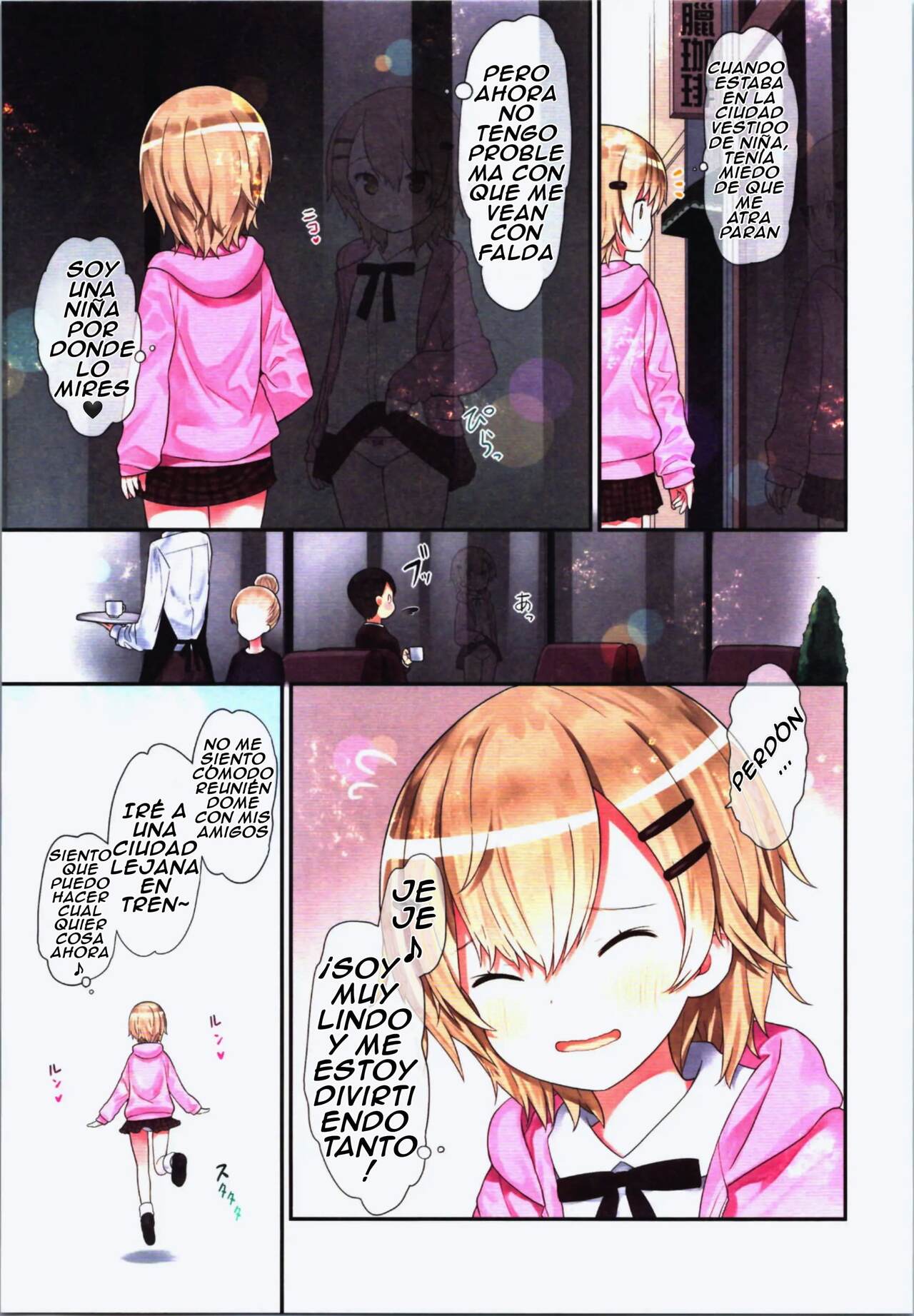 (C100) [Little Hamlet (Kiira)] TS Shoujo Ryou-chan no Mesu Ochi [Spanish] [TF Scans] image number 11