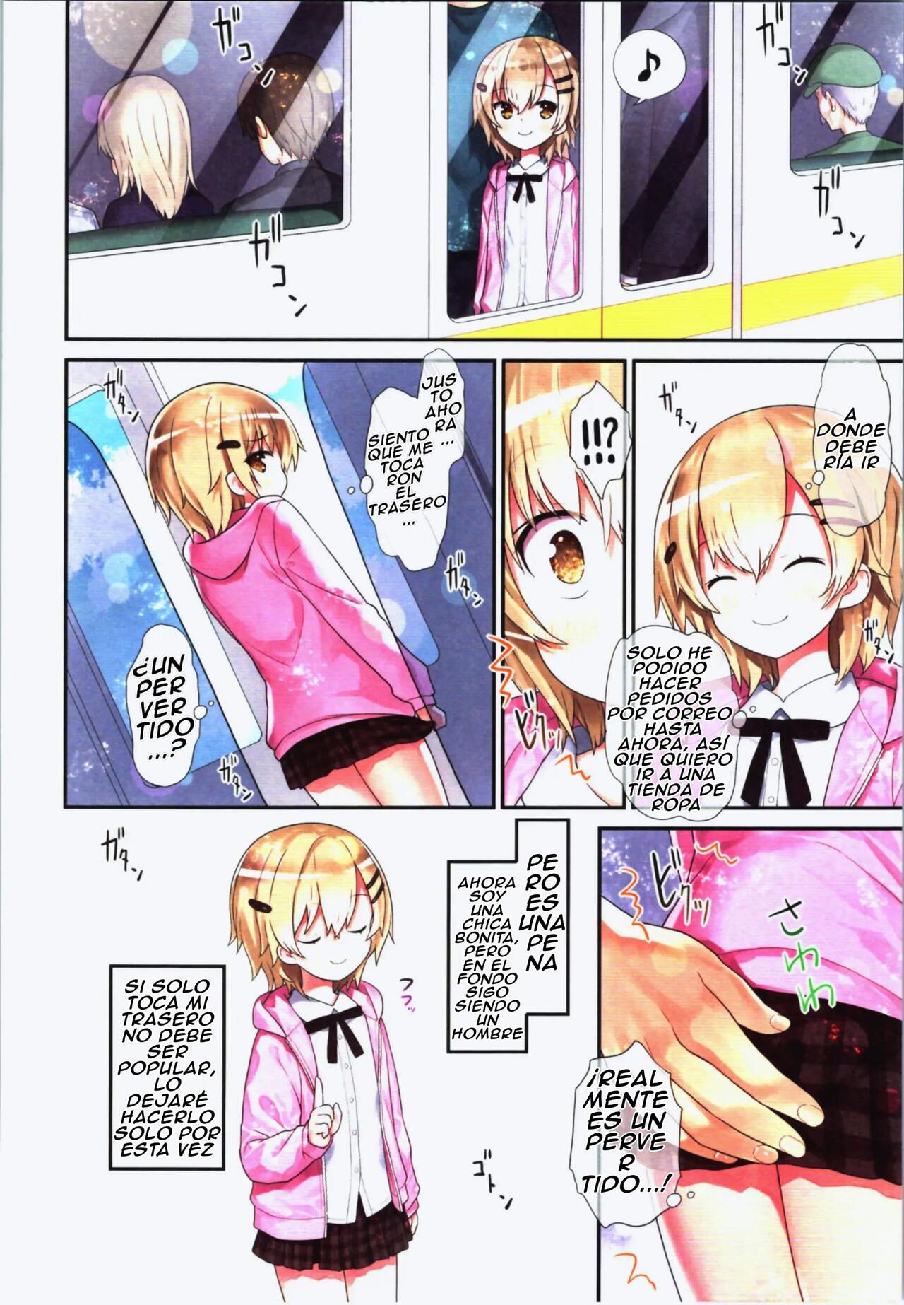 (C100) [Little Hamlet (Kiira)] TS Shoujo Ryou-chan no Mesu Ochi [Spanish] [TF Scans] image number 12
