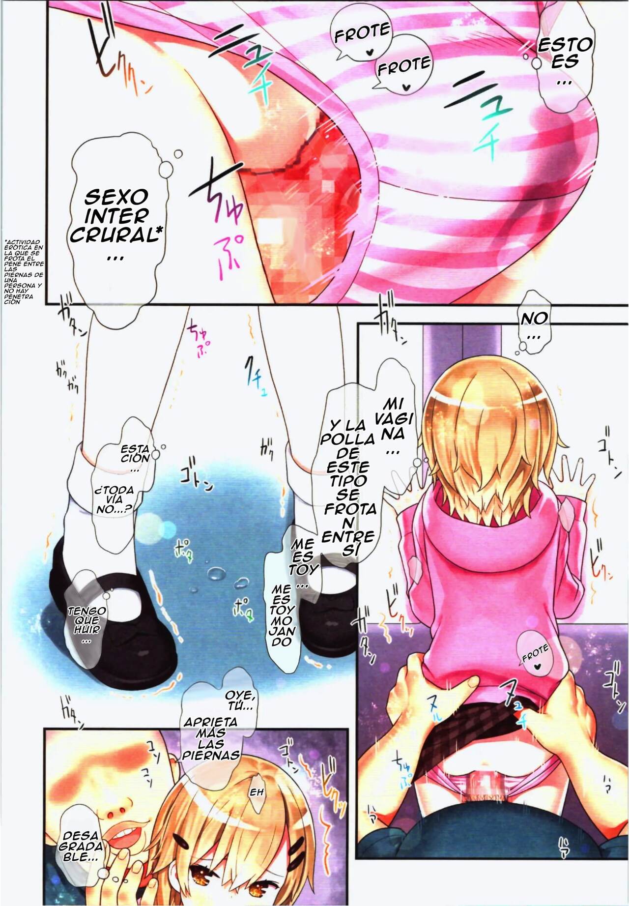 (C100) [Little Hamlet (Kiira)] TS Shoujo Ryou-chan no Mesu Ochi [Spanish] [TF Scans] image number 16