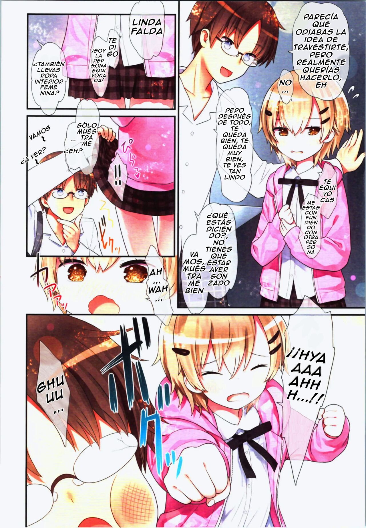 (C100) [Little Hamlet (Kiira)] TS Shoujo Ryou-chan no Mesu Ochi [Spanish] [TF Scans] image number 20